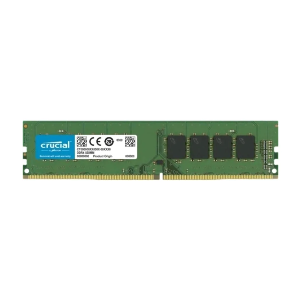 Оперативная память Crucial, DDR4, 16GB (1x16GB), 3200 MHz, CL22, без радиатора