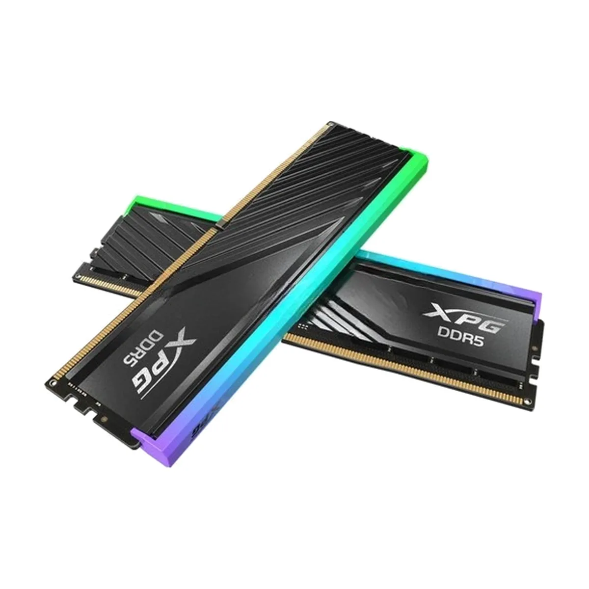 Оперативная память ADATA XPG Lancer Blade RGB, DDR5, 32GB (2x16GB), 6000 MHz, CL48, с радиатором, RGB, черный