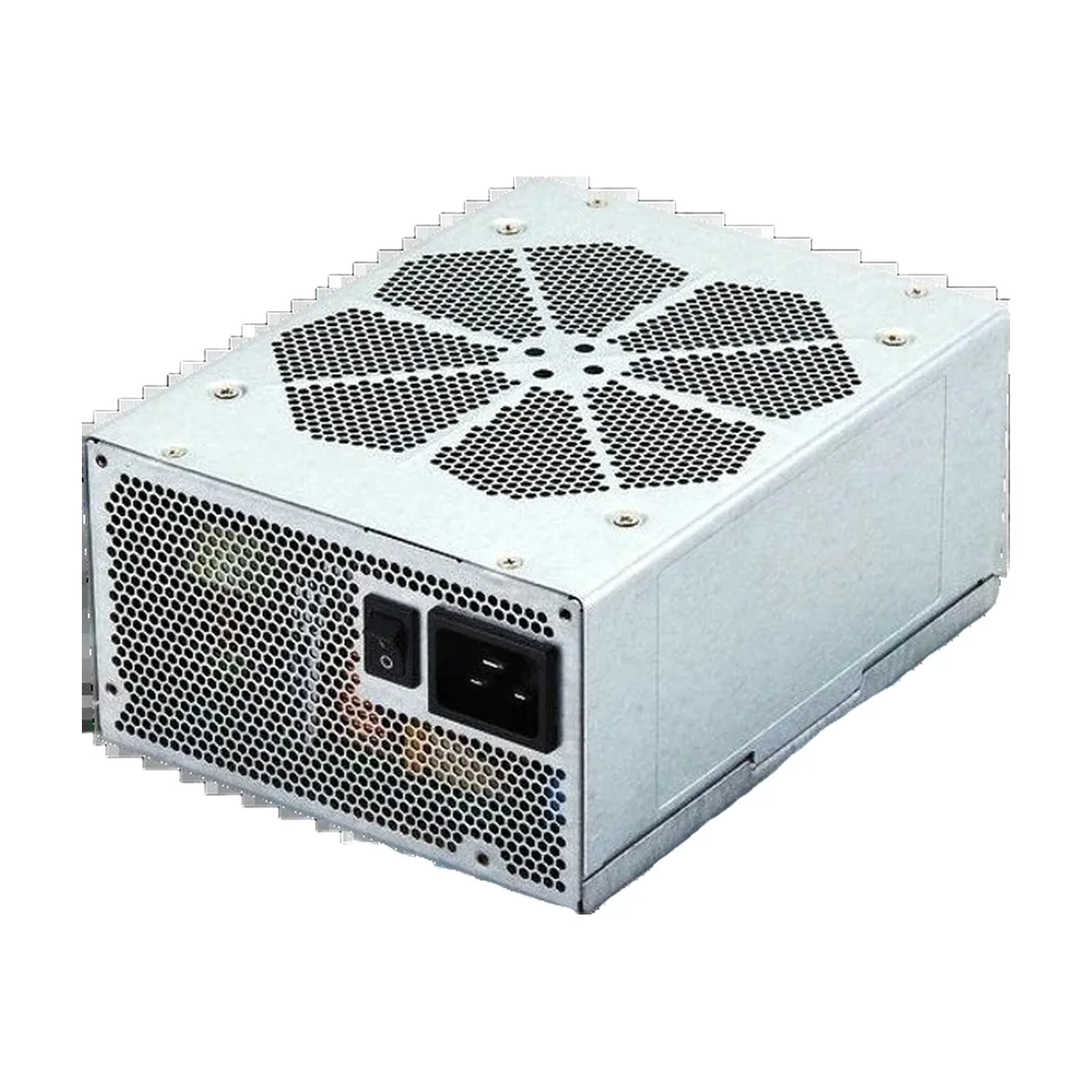 Серверный блок питания FSP FSP1200-50ADB, 1200Вт, 80+ Gold, 120мм, модульный, серебристый