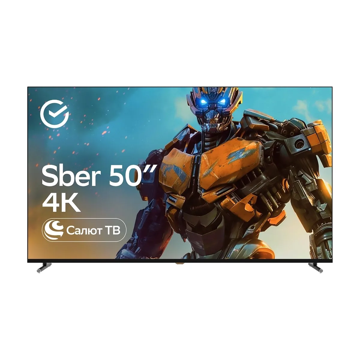 Телевизор Sber 50" SDX-50UQ6032 темно-серый DLED UHD Smart TV SBER