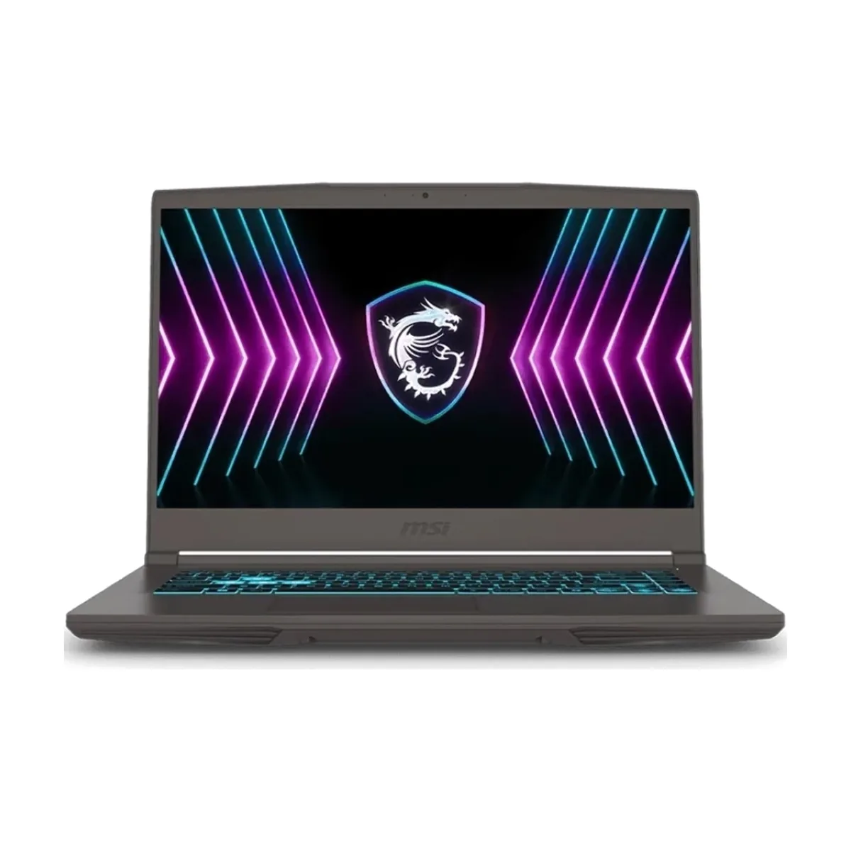 Ноутбук MSI Thin 15 B2RVE-3450XRU/15.6"/IPS/Intel Core 5 210H/16Gb/512Gb/SSD/NVIDIA GeForce RTX 4050 6Gb/Без ОС/серый/1.86kg