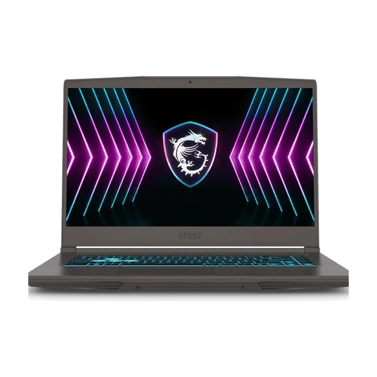 Ноутбук MSI Thin 15 B2RVE-3451XRU 15.6" IPS/FHD Intel Core 7 240H/16Gb/SSD512Gb/NVIDIA RTX4050 6Gb/NoOS/серый/1.86kg