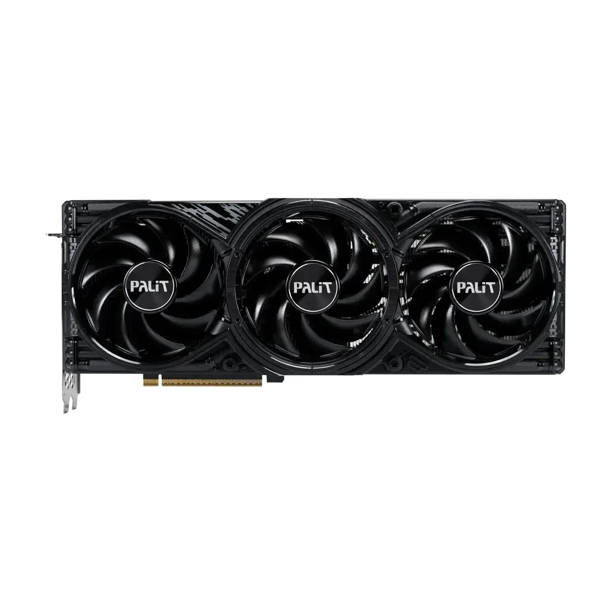 Видеокарта Palit GeForce RTX 5080 GamingPro OC V1, 16 GB GDDR7, 256 bit, 3xDisplayPort, HDMI, GPU 2295 MHz