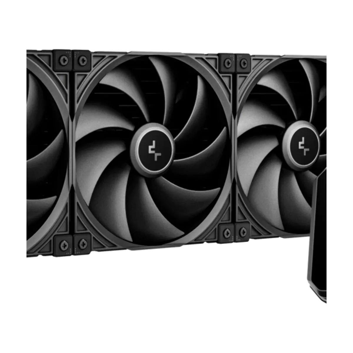Система водяного охлаждения Deepcool Spartacus 420 ARGB Soc-AM5/AM4/1200/1700/1851 черный 4-pin 32.89dB Al LCD 2647gr Ret (R-SPT420-BKDSMP-G-1)