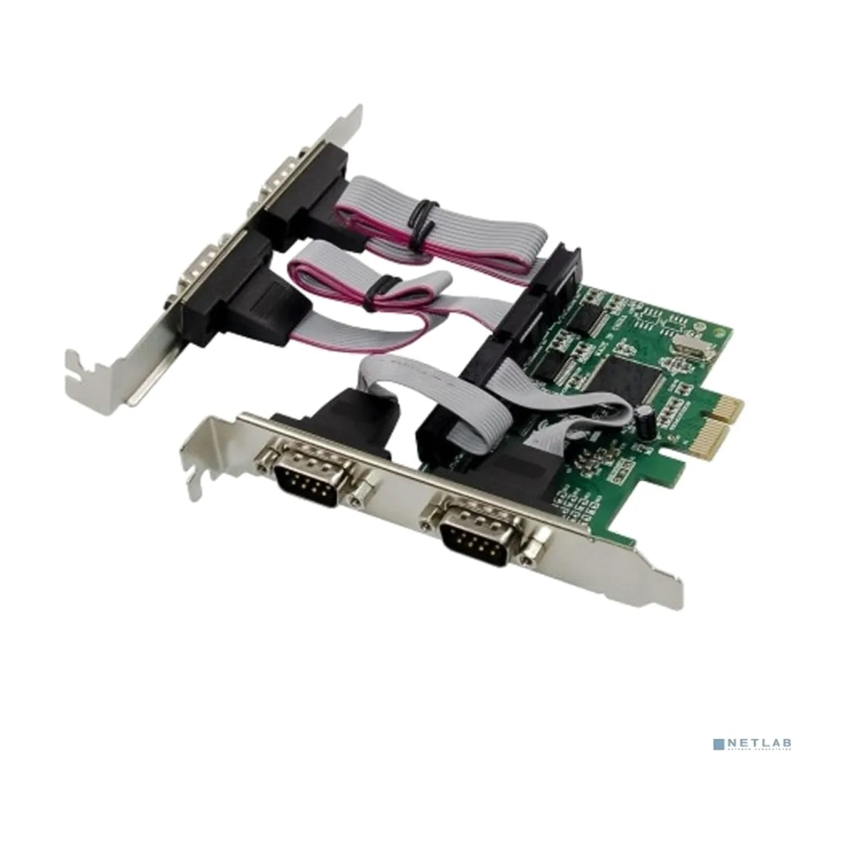 Контроллер KS-is KS-575P1 PCIe COM RS232 x 4 CH384