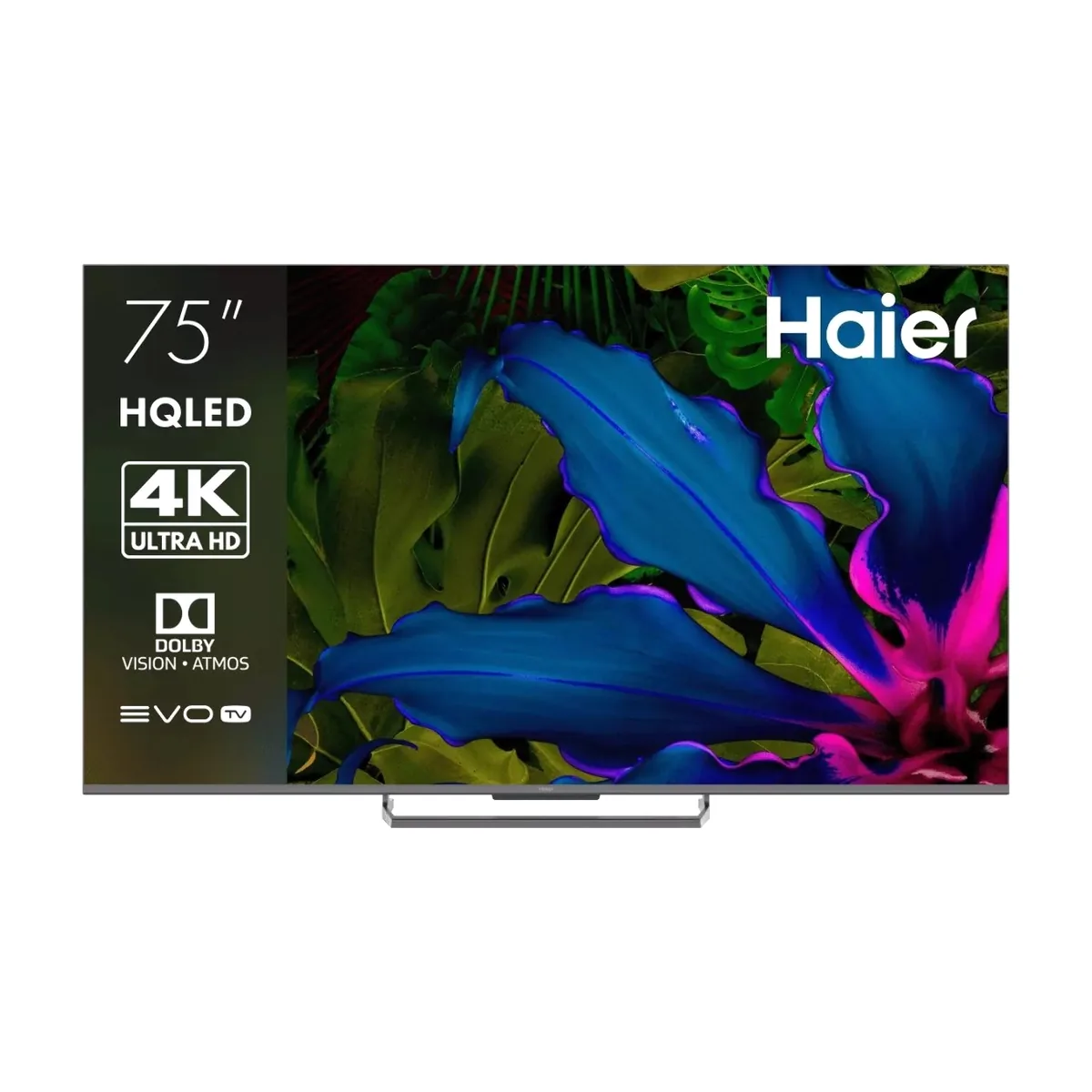 Телевизор Haier 75" DH1WVJD02RU S6 серый QLED 4K UHD 144Hz Smart TV 3GB/32GB
