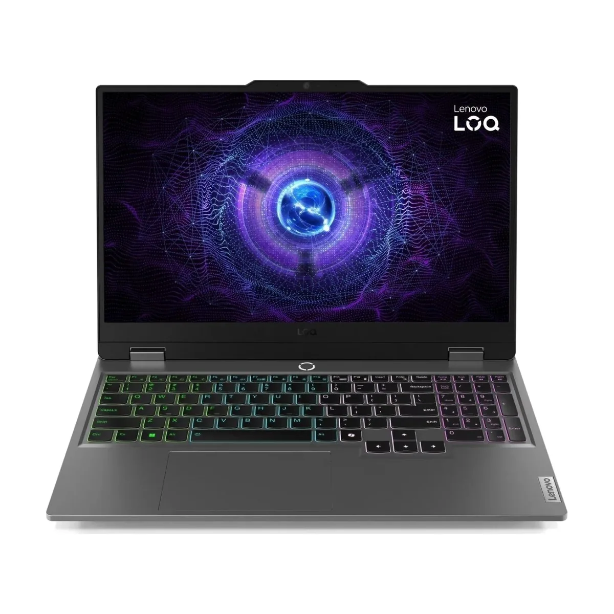Ноутбук Lenovo LOQ 15IRX9/15.6"/IPS/Intel Core i5 13450HX/16Gb/512Gb SSD/nVidia GeForce RTX 4050 6GB/No OS/серый/2.38kg