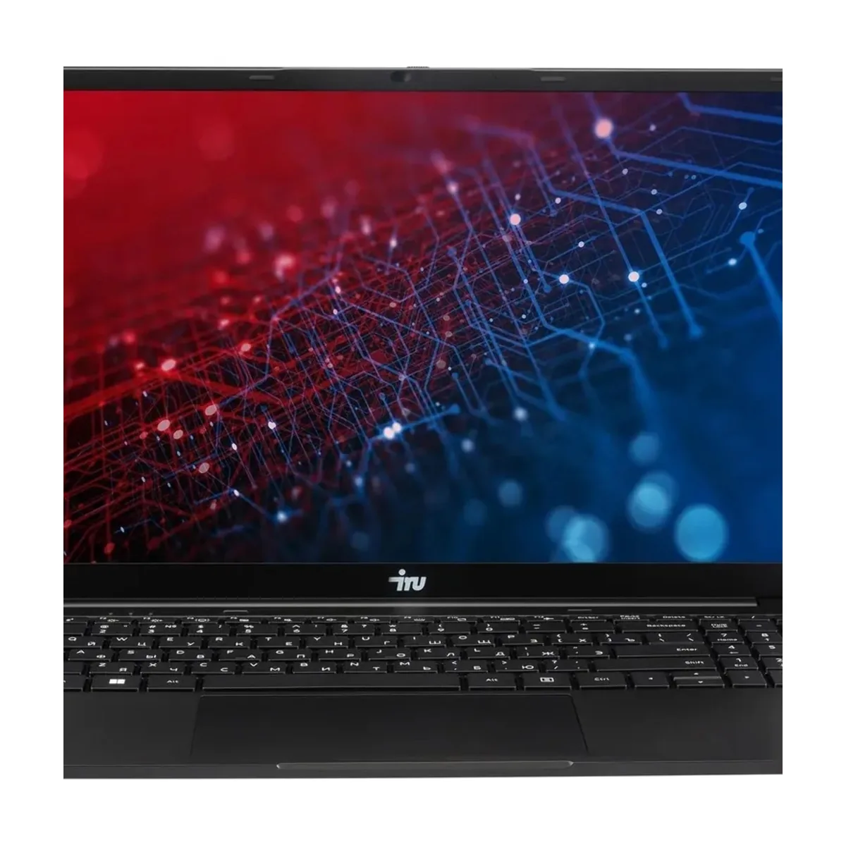 Ноутбук iRU Strato 15ALID4/15.6"/IPS/Intel Core i7-1280P/16Gb/512Gb/SSD/Intel Iris Xe Graphics/Windows 11 Professional/черный/1.8kg