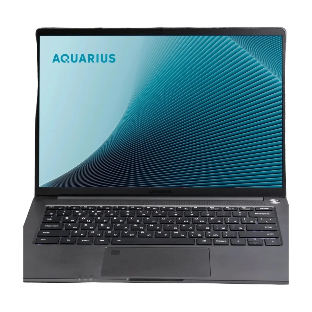 Ноутбук Aquarius Cmp NS634/14"/IPS/Intel Core i5 1235U/16Gb/512GB SSD/Intel Graphics/Без ОС/серый/1.4kg