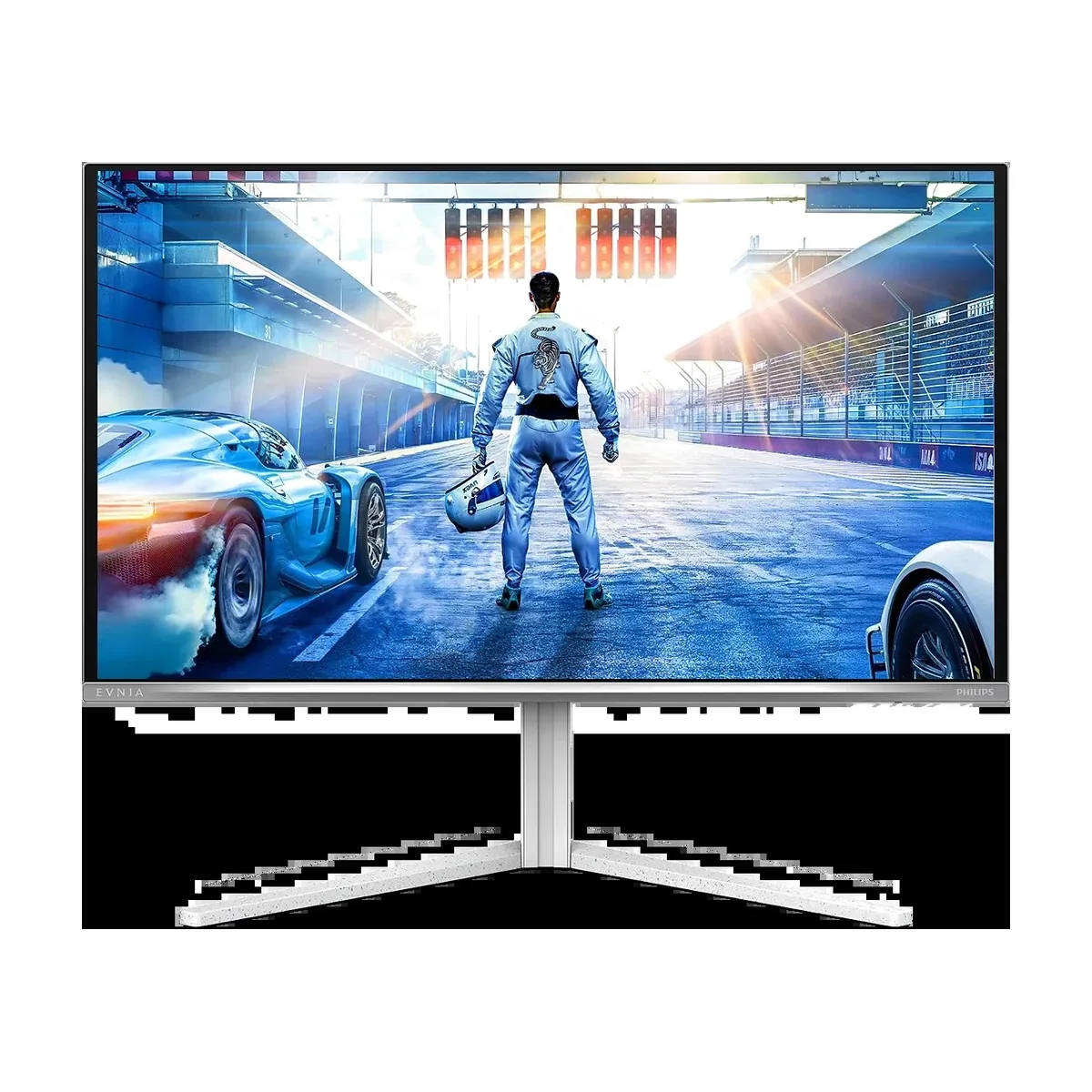 Монитор 26.5" Philips 27M2N6501L QD-OLED 2560x1440, 240 Гц, 0.03 мс, 16:9, 400 кд/м², 2xHDMI, DisplayPort, HDR, Flicker Free, белый