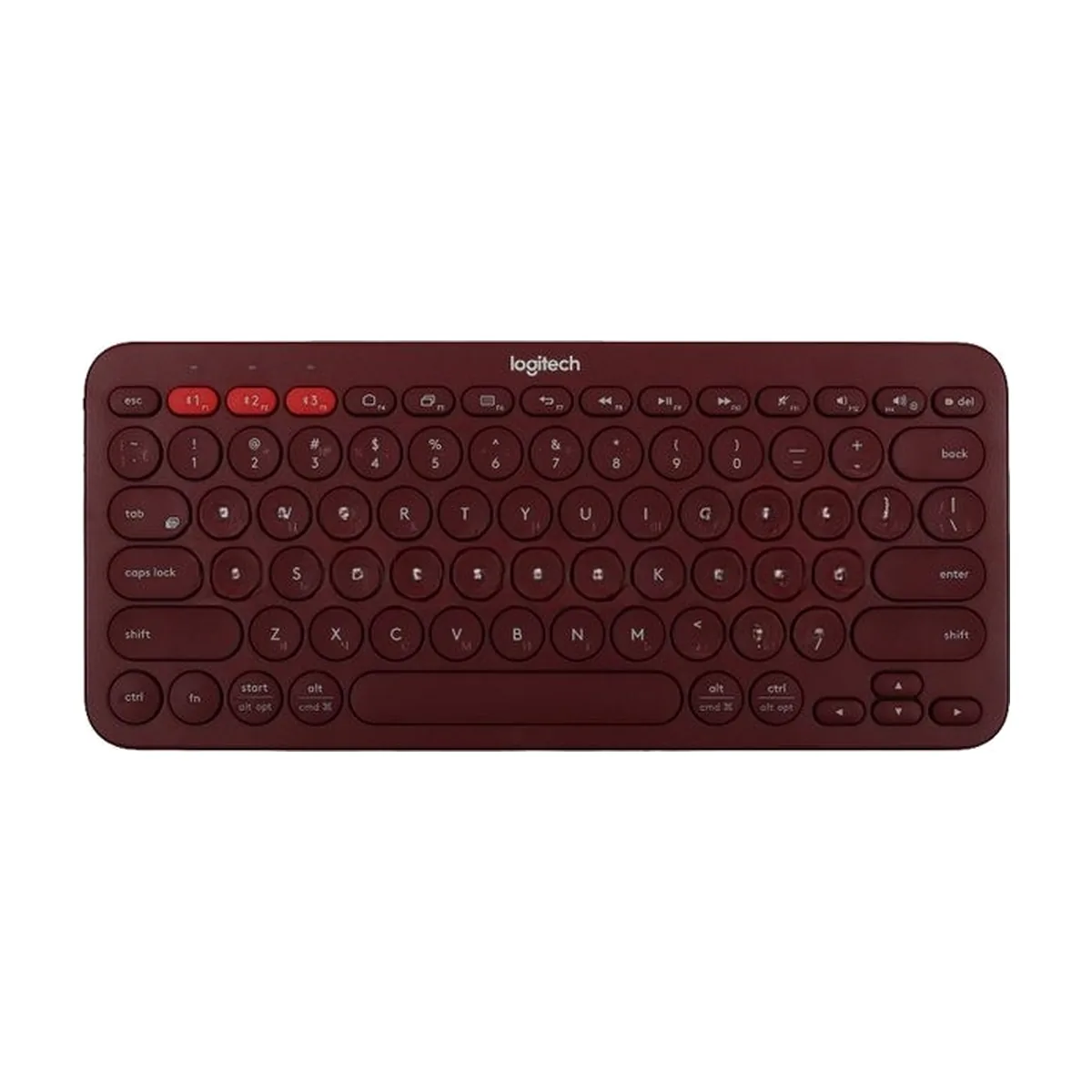 Клавиатура беспроводная Logitech K380 (920-007655) красный