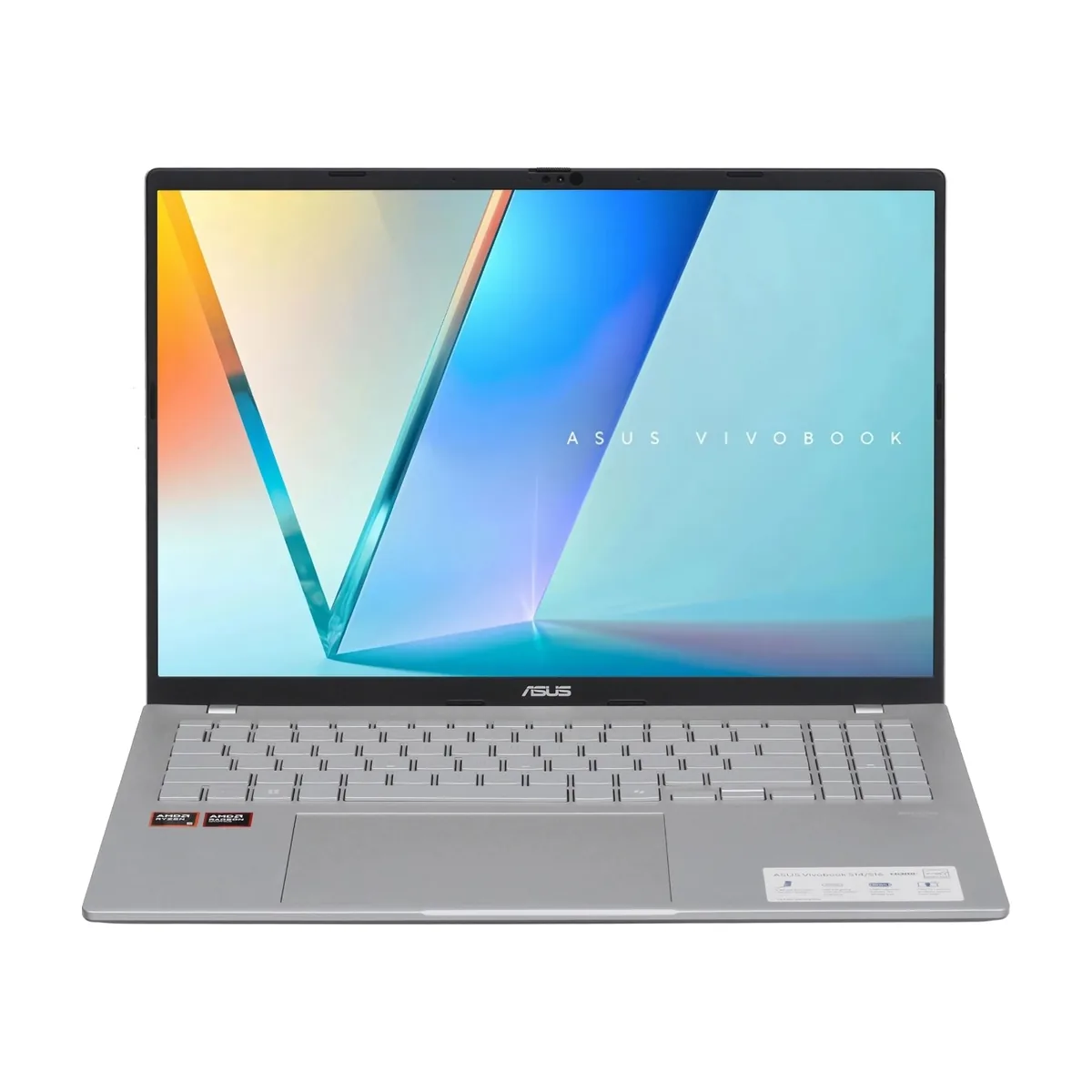 Ноутбук ASUS Vivobook S16 M3607HA/16"/IPS/AMD Ryzen 7 260/16GB/512GB SSD/AMD Radeon 780M/Windows 11 Pro/серебристый/1.7kg