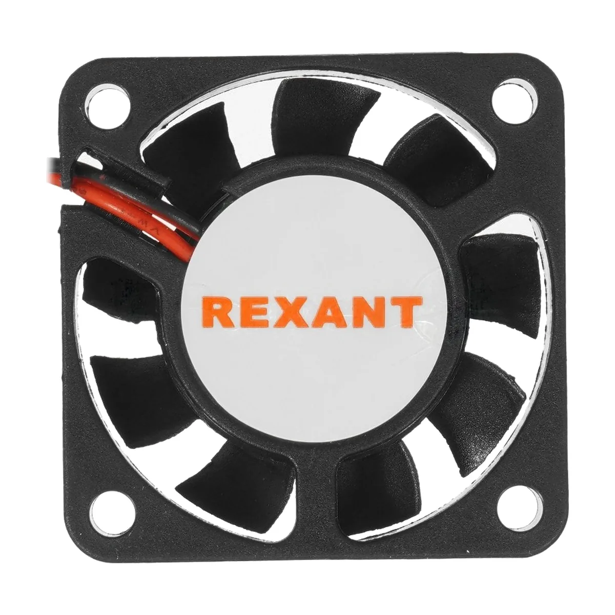 Вентилятор корпусной Rexant RX 4010MS, 40 мм, 4800 об/мин, 20 дБ, 24V DC, без подсветки