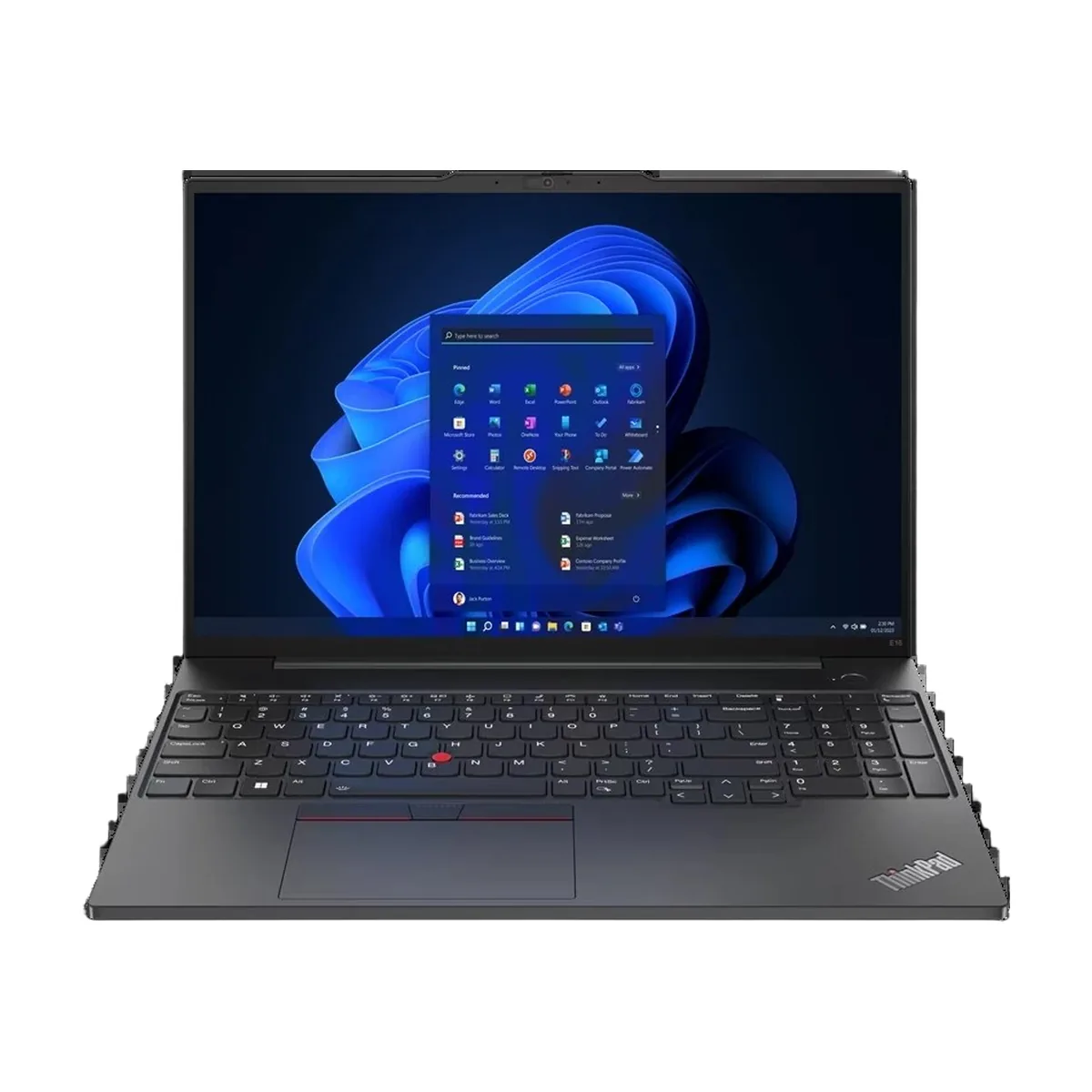 Ноутбук Lenovo ThinkPad E16 Gen 1/16"/IPS/Intel Core i7-1355U/16GB/512GB SSD/Intel Iris Xe/Windows 11 Pro/серый/1.81kg