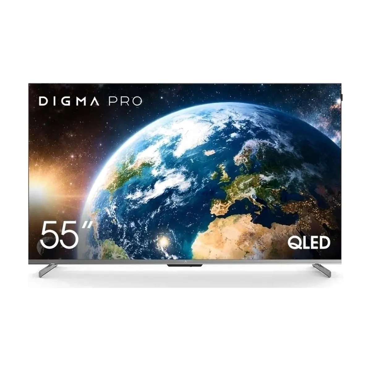 Телевизор Digma Pro 55" QLED 55D черный/черный DLED UHD 144Hz Smart TV Google TV 3GB/32GB