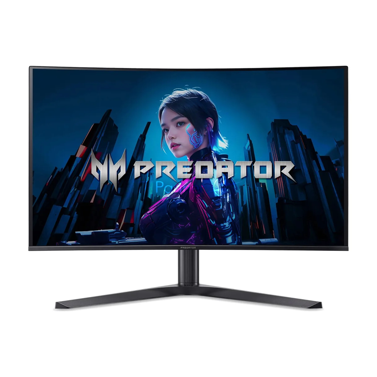 Монитор 31.5" Acer Predator X32Xbmiipphuzx QD-OLED 3840x2160, 240 Гц, 0.03 мс, 16:9, 1000 кд/м², 2xHDMI, DisplayPort, USB Type-C, изогнутый экран, Flicker Free, Low Blue Light, черный