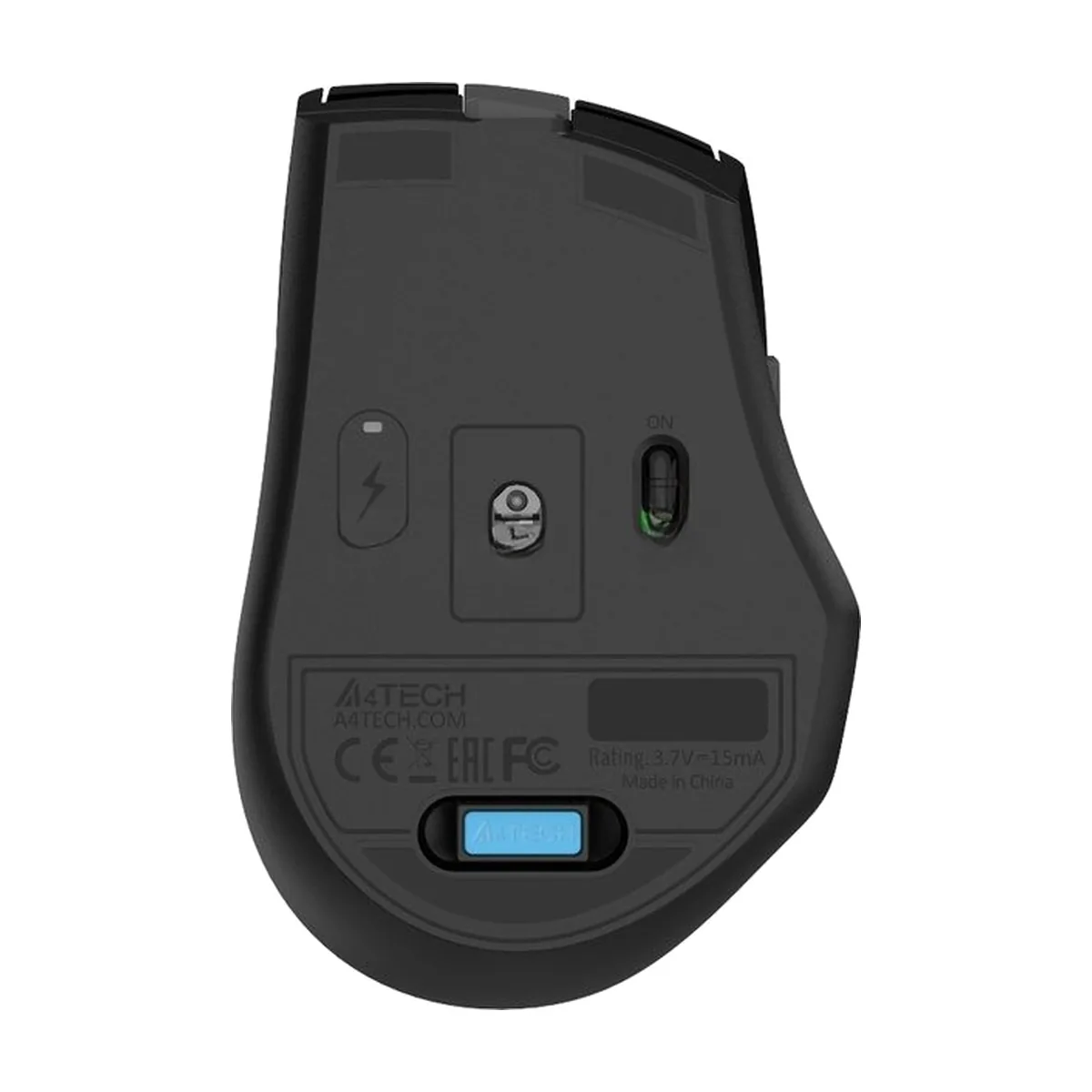 Мышь A4Tech Fstyler FG35CS Plus серый оптическая 3200dpi silent беспров. USB 6but