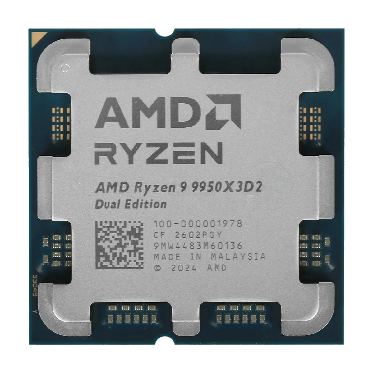 Процессор AMD Ryzen 9 9950X3D2 AM5 4.3GHz TRAY