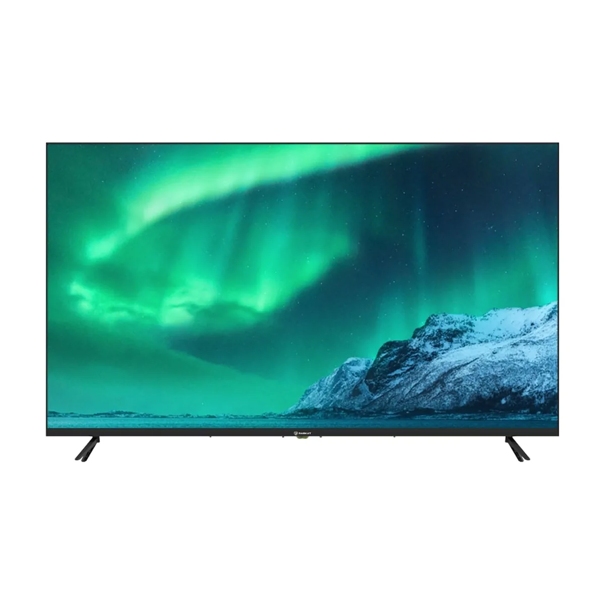 Телевизор Raskat 55" 55U5300B черный QLED UHD 60Hz Smart TV Салют ТВ 1.5GB/8GB