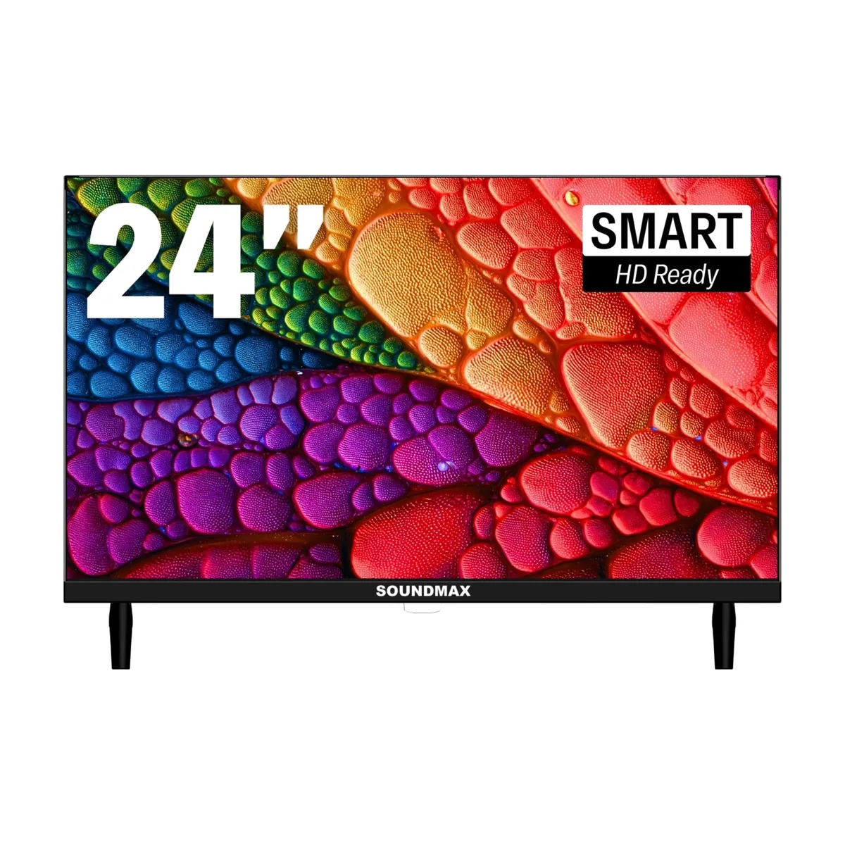 Телевизор SOUNDMAX 24" SM-LED24M12S черный LED HD 60Hz Smart TV Android 14 1GB/8GB