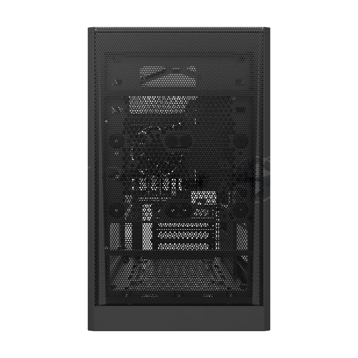 Корпус Montech TEN черный без БП mATX 9x120mm 6x140mm 2xUSB3.0 audio bott PSU