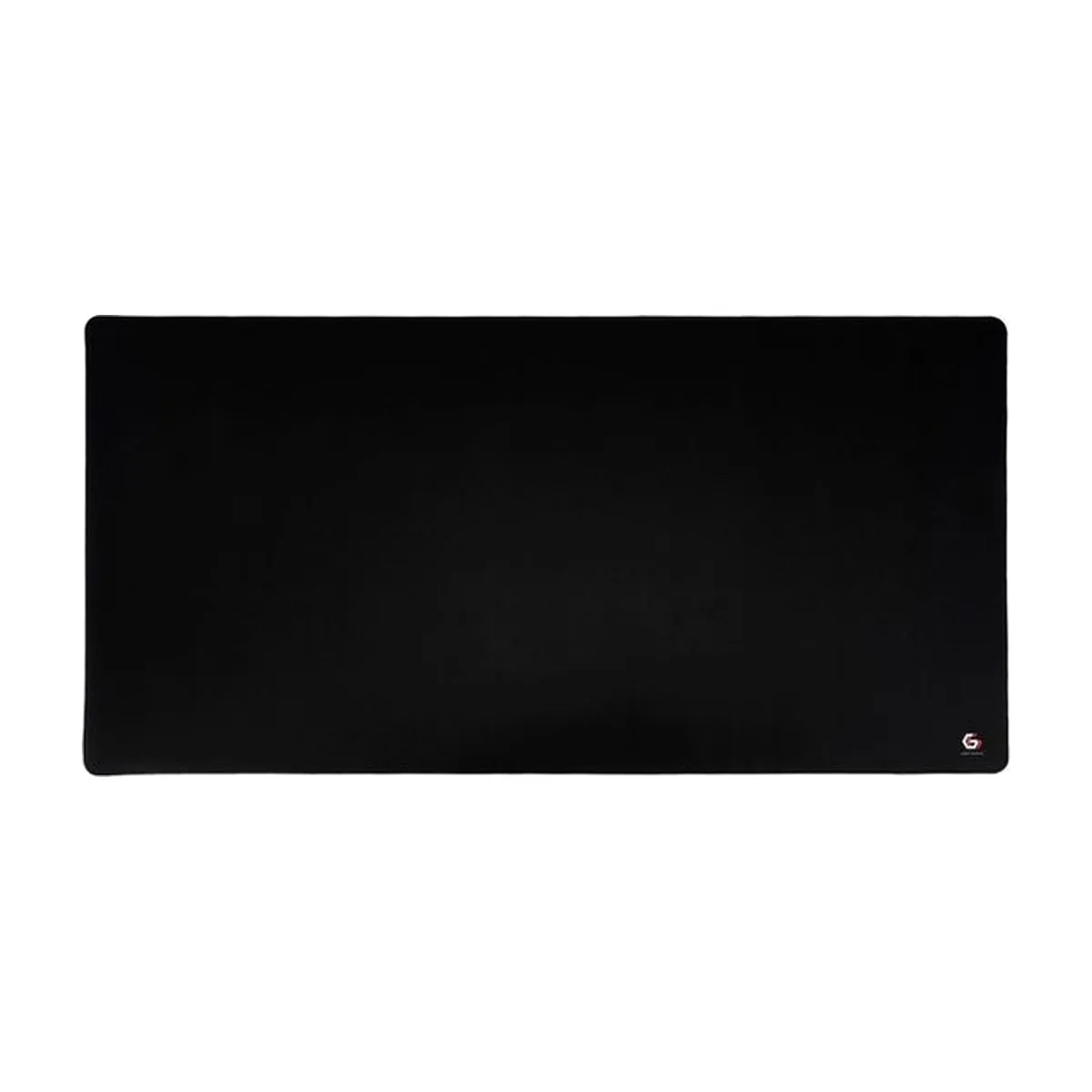 Коврик для мыши Gembird MP-120-60-BLACK, черный, 1200х600х3мм, ткань+резина, оверлок, коробка