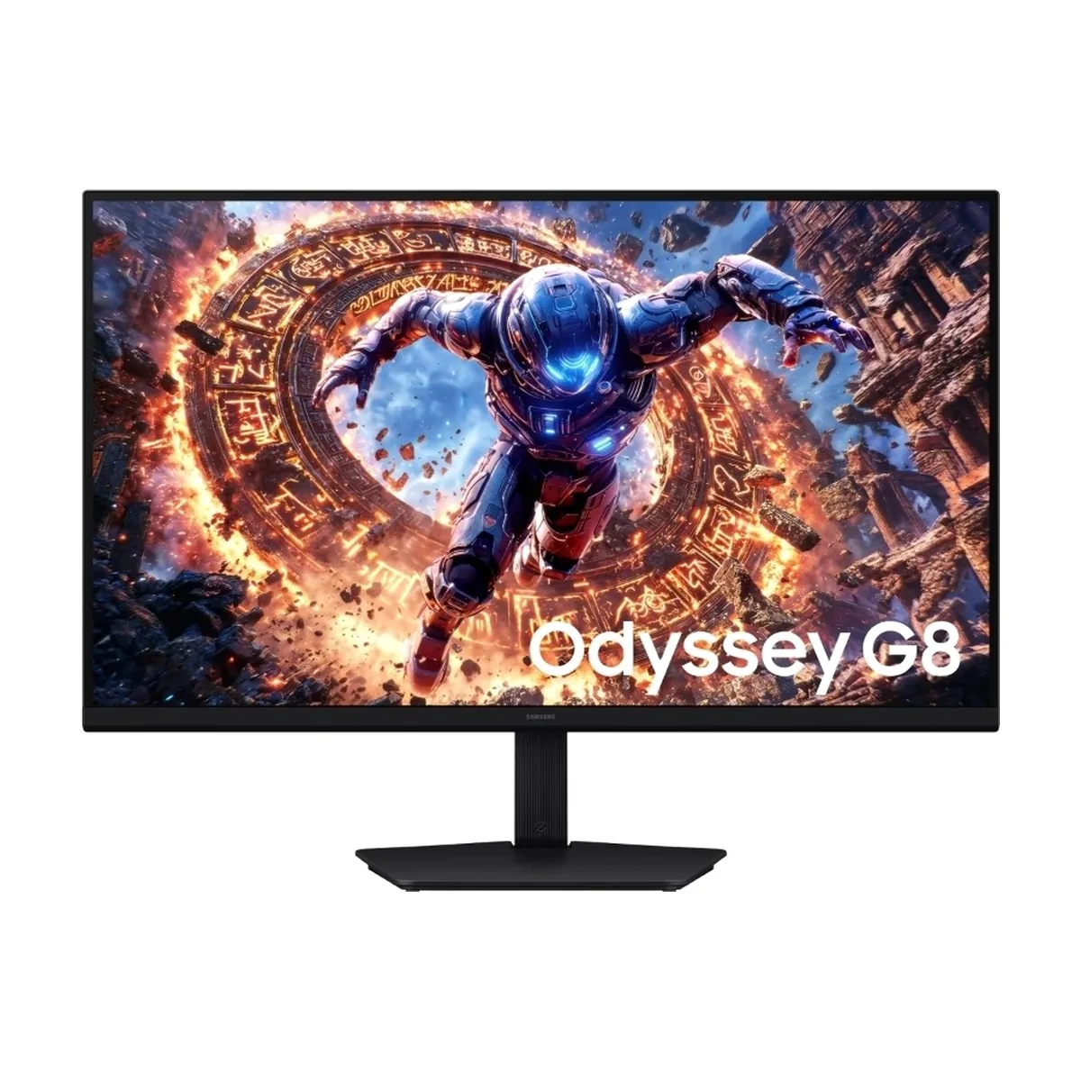 Монитор 31.5" Samsung Odyssey G8 G80HS Fast IPS 6144x3456, 330 Гц, 1 мс, 16:9, 400 кд/м², 2xHDMI, DisplayPort, HDR, Flicker Free, Low Blue Light, черный