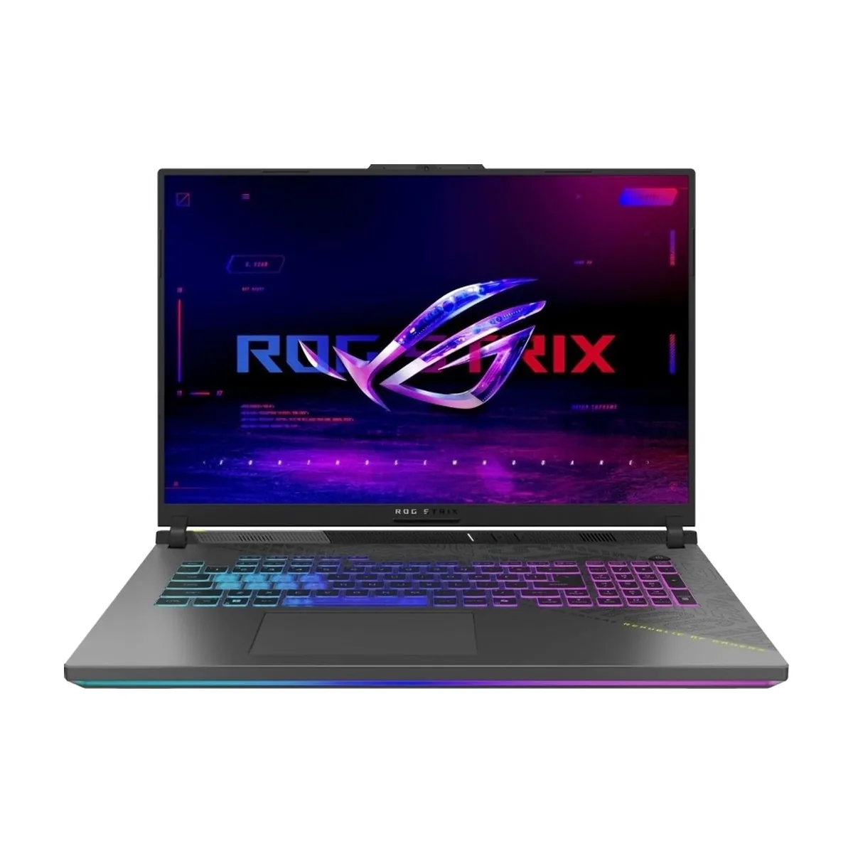 Ноутбук Asus ROG Strix G18 G814PM-S8117/18"/IPS/AMD Ryzen 9 8940HX/16Gb/512Gb SSD/NVIDIA GeForce RTX 5060 8Gb/Windows 11 Pro/серый/3kg
