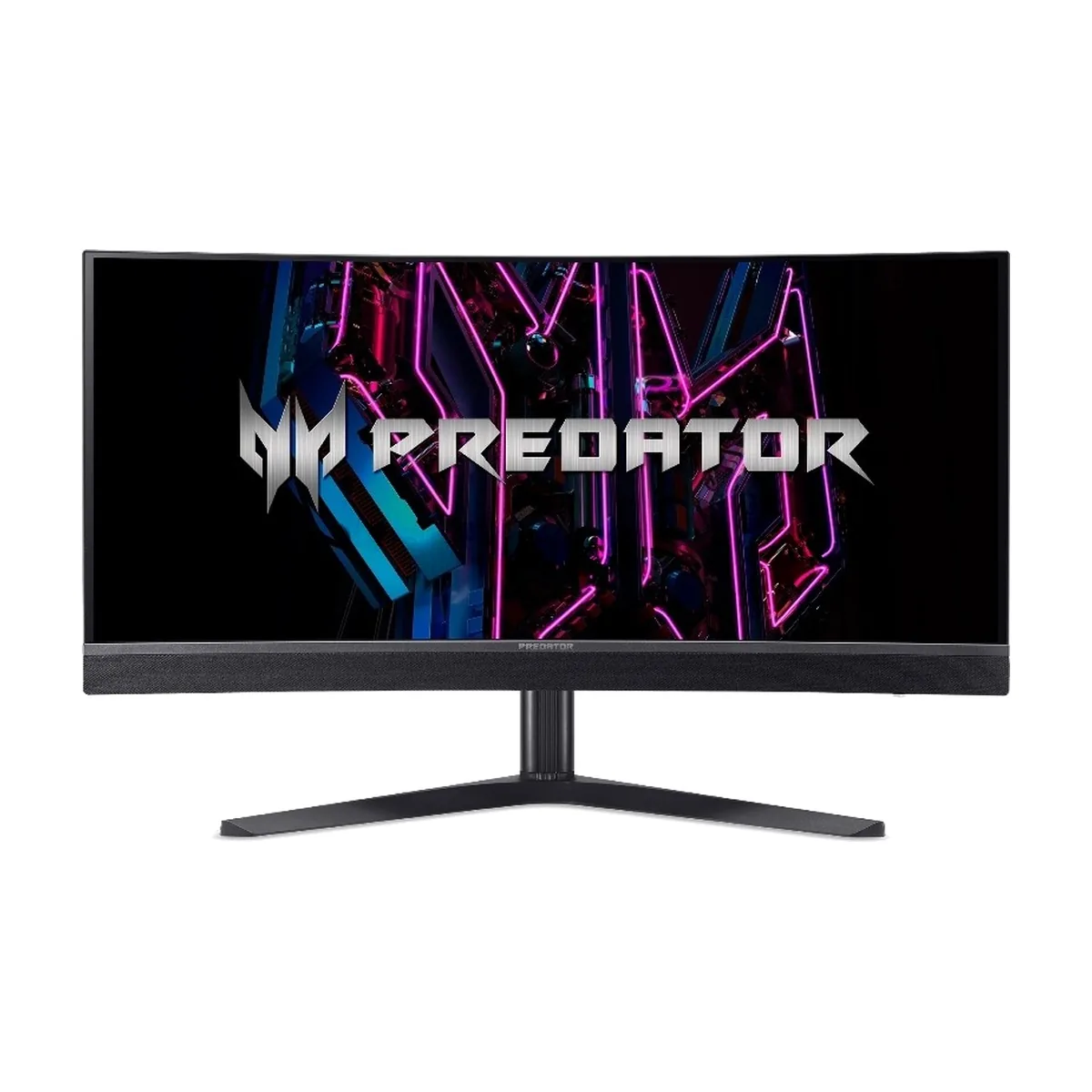 Монитор 34" Acer Predator X34F1bmiipphuzx QD-OLED 3440x1440, 360 Гц, 0.03 мс, 21:9, 1300 кд/м², 2xHDMI, 2xDP, USB Type-C, изогнутый экран, HDR, черный