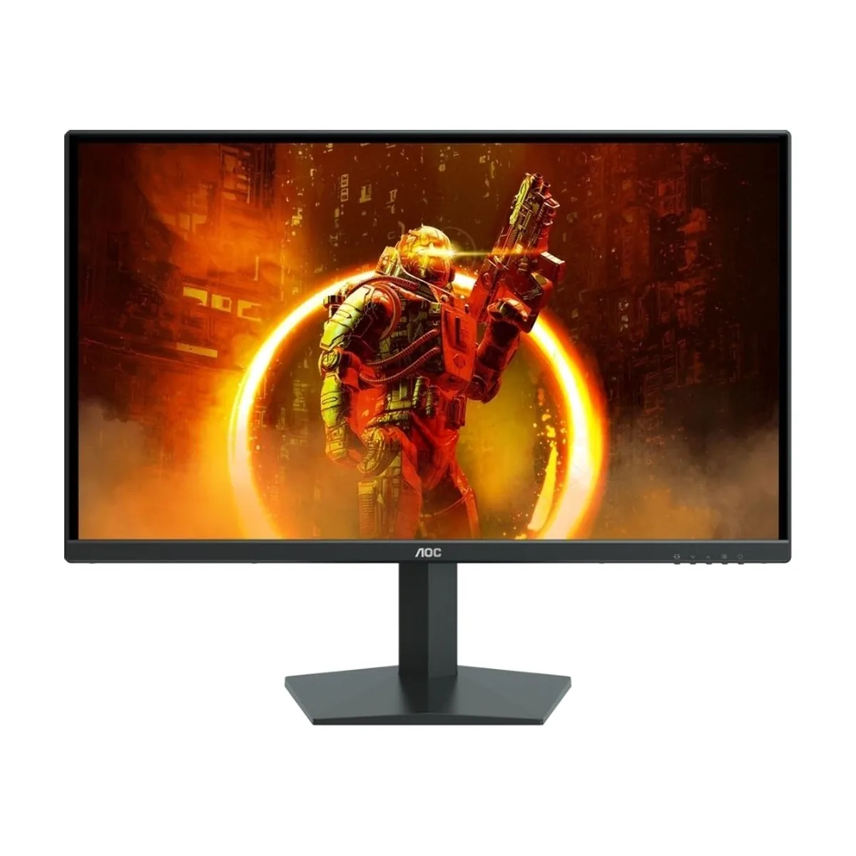 Монитор 23.8" AOC 24G10ZNE VA 1920x1080, 240 Гц, 0.3 мс, 16:9, 300 кд/м², 2xHDMI, DisplayPort, HDR, Flicker Free, Low Blue Light, черный