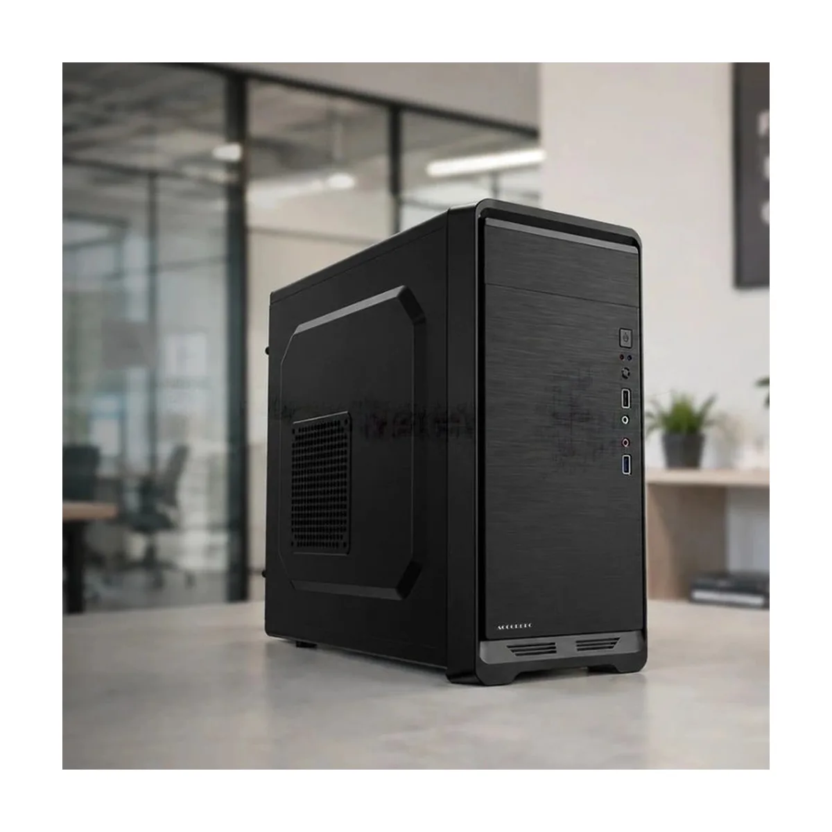 Корпус Accord ACC-811 черный без БП mATX 1x80mm 3x120mm 1xUSB2.0 1xUSB3.0 audio bott PSU