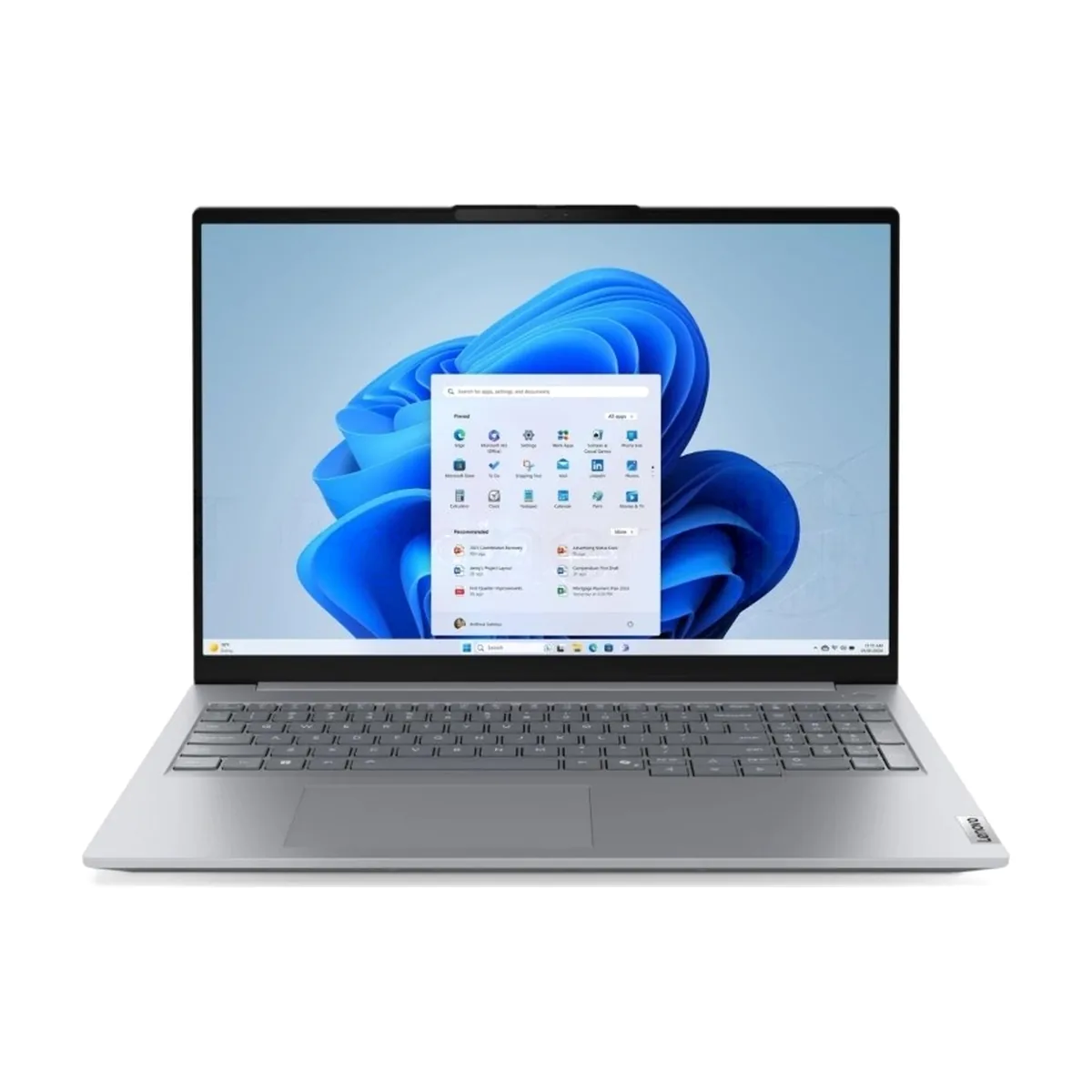Ноутбук Lenovo ThinkBook 16 G8 IRL/16"/IPS/Intel Core 7 240H/16Gb/512Gb SSD/Intel Graphics/noOS/серый/1.7kg