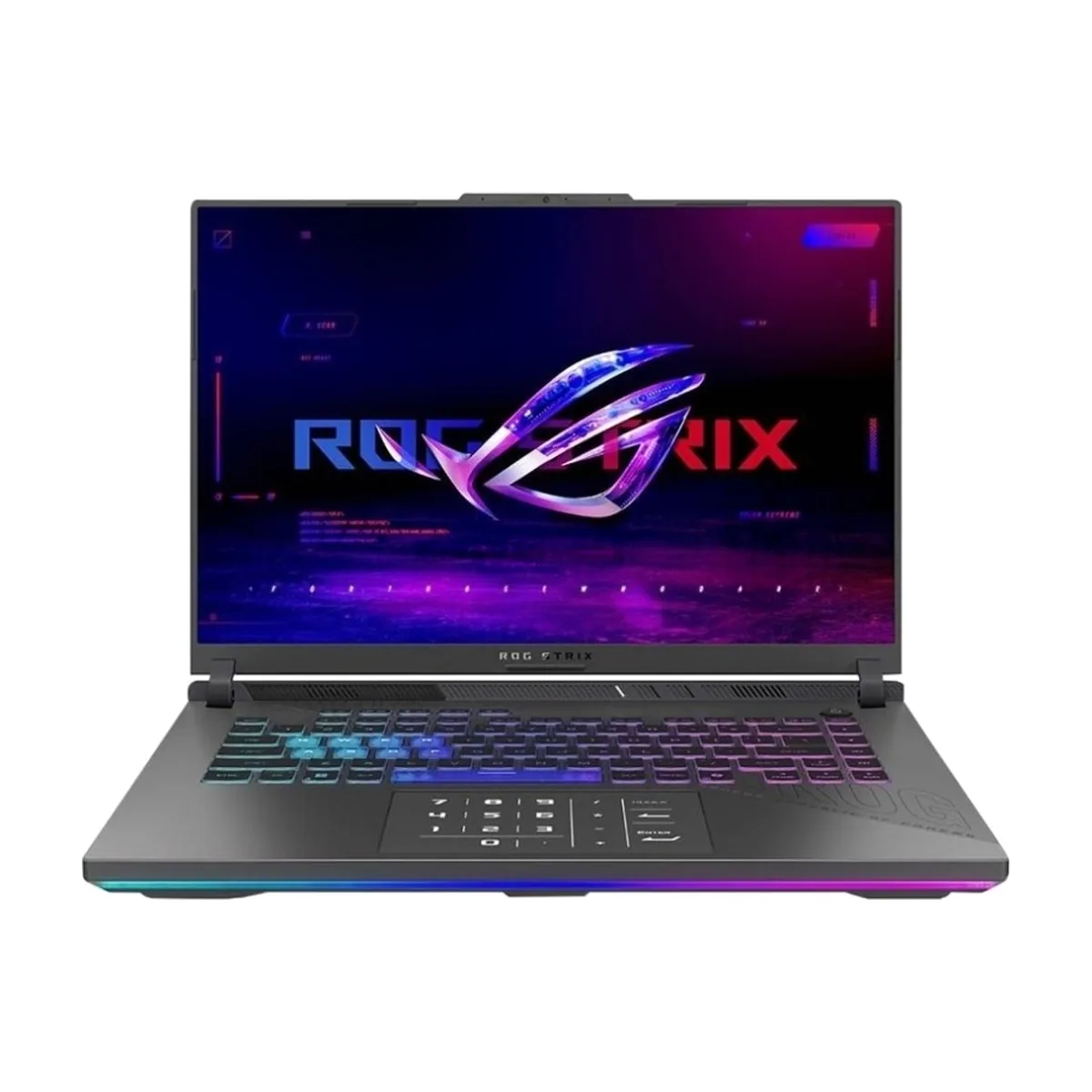 Ноутбук ASUS ROG Strix G16 G614PR-RV090/16"/IPS/AMD Ryzen 9 8940HX/32Gb/1Tb SSD/NVIDIA GeForce RTX 5070 Ti 12Gb/NoOS/темно-серый/2.50kg