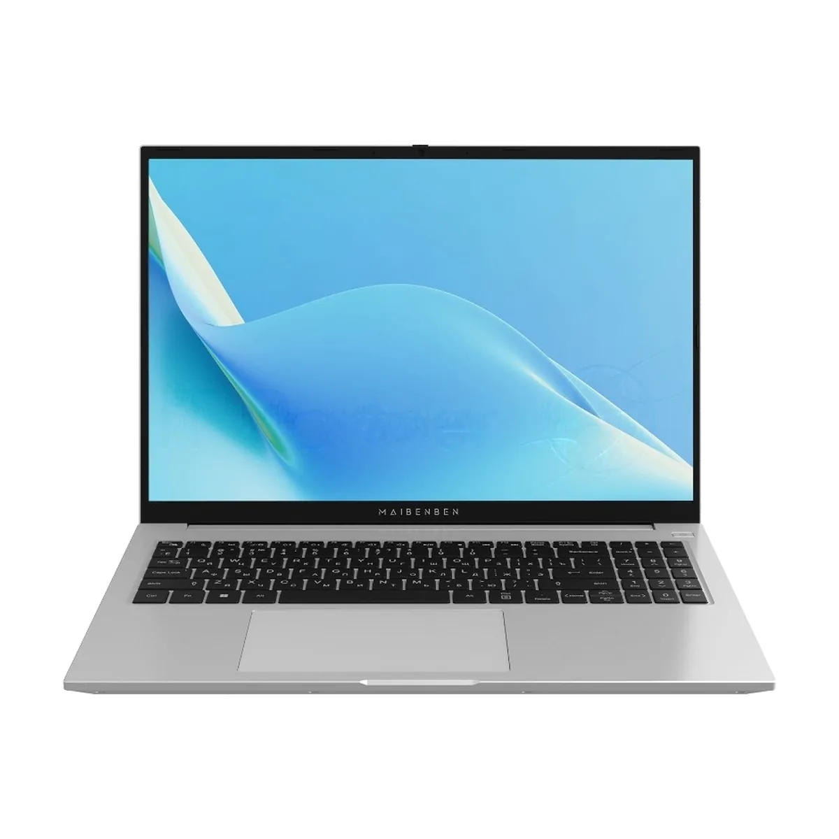 Ноутбук Maibenben M16B-R574UM/16"/IPS/AMD Ryzen 5 7430U/8Gb/512Gb SSD/AMD Radeon Graphics/Linux/серебристый/1.89kg
