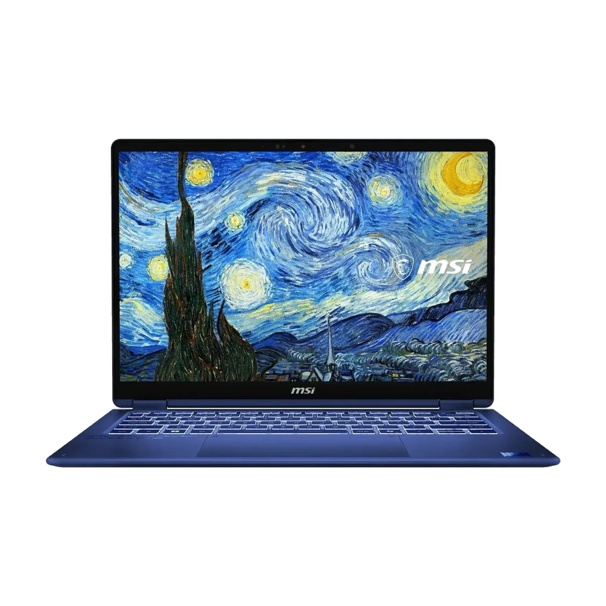 Ноутбук MSI Prestige 14 Flip AI+ The Starry Night-400RUY/14"/OLED/Intel Core Ultra X9 378H/32Gb/1Tb SSD/Intel Arc/Windows 11 Pro/темно-синий/1.37kg