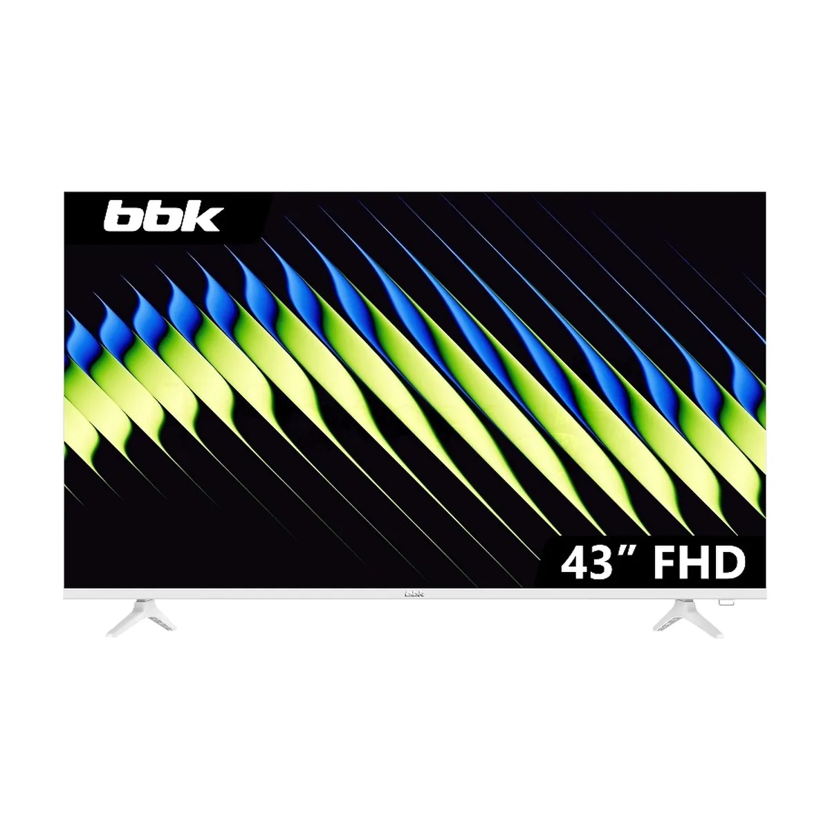 Телевизор BBK 43" 43LEM-1053/FTS2C (W) белый DLED FHD 60Hz