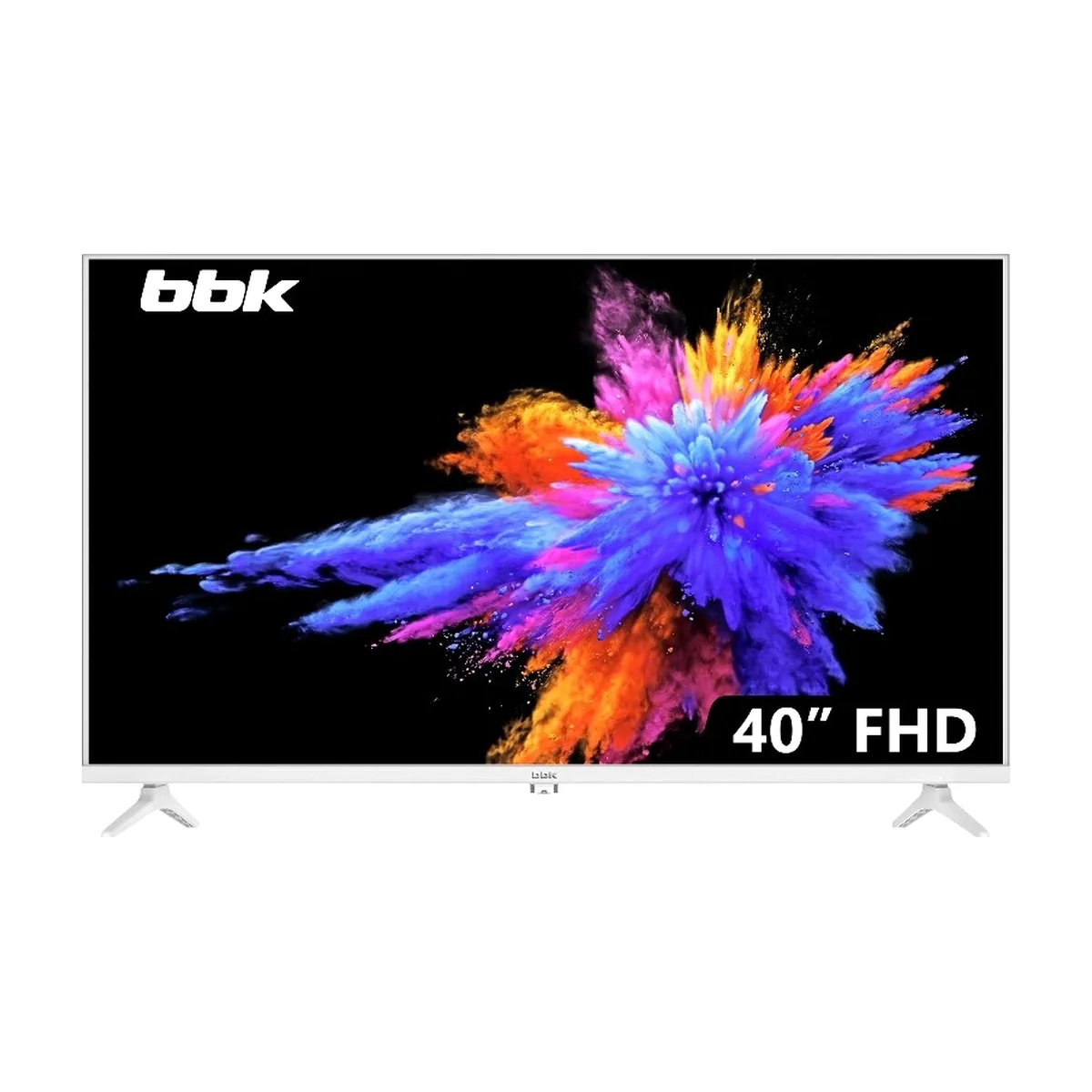 Телевизор LED BBK 40" 40LEM-1054/FTS2C (W) белый FULL HD 60Hz DVB-T2 DVB-C DVB-S2 USB WiFi (RUS)