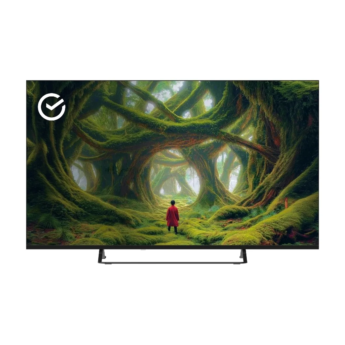 Телевизор LED Sber 55" SDX-55U5500MBA Салют ТВ Frameless черный 4K Ultra HD 60Hz DVB-T DVB-C DVB-S USB WiFi Smart TV (RUS)