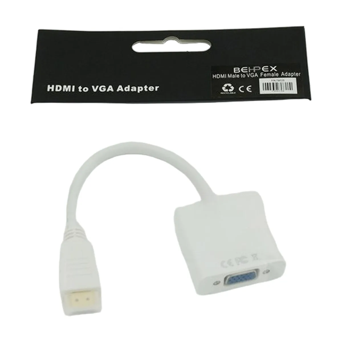 Адаптер видео HDMI (m)/VGA (f)