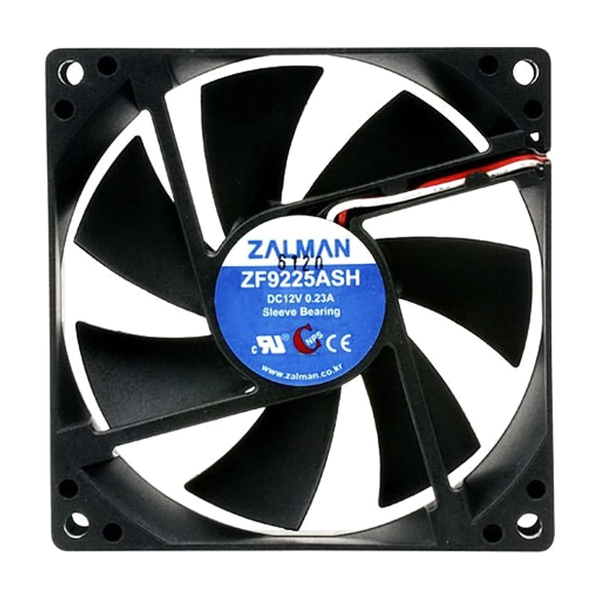 Вентилятор для корпуса Zalman ZM-F2 PLUS (SF) черный, 92 мм, 1500 об/мин, 23 дБ, 3 pin