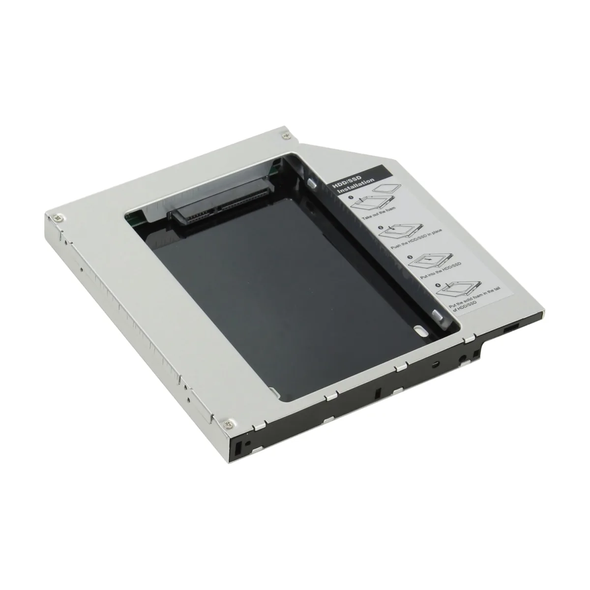 Сменный бокс для HDD AgeStar SSMR2S SATA-SATA SATA металл серебристый 2.5"