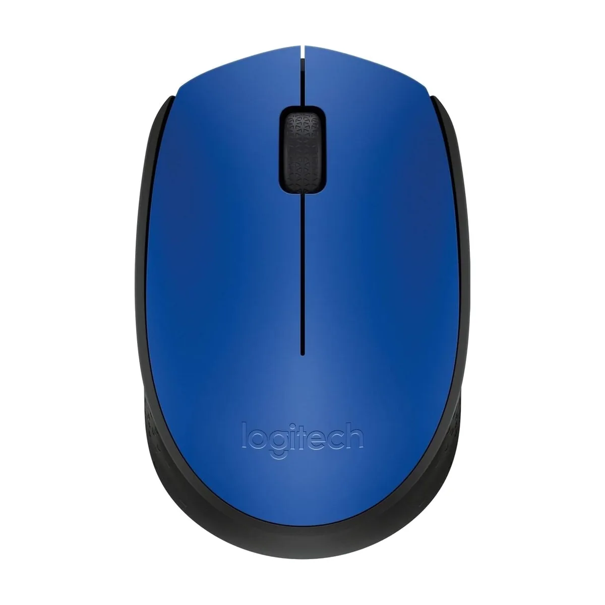 Мышь беспроводная Logitech M171 синий, 1000 dpi, радиоканал, USB, кнопки - 3