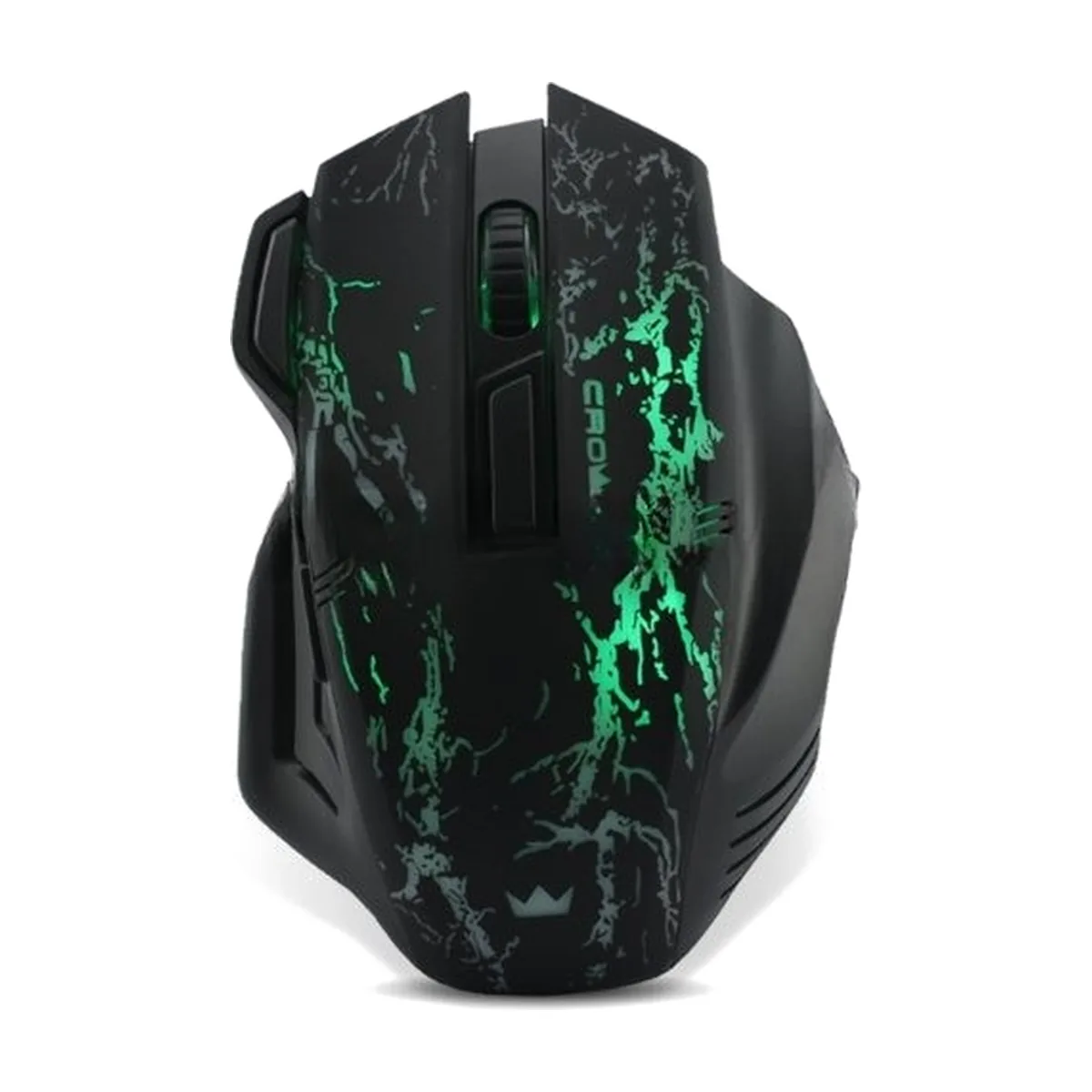 Мышь проводная Crown Gaming CMXG-601 черный, 1800 dpi, USB, кнопки - 7