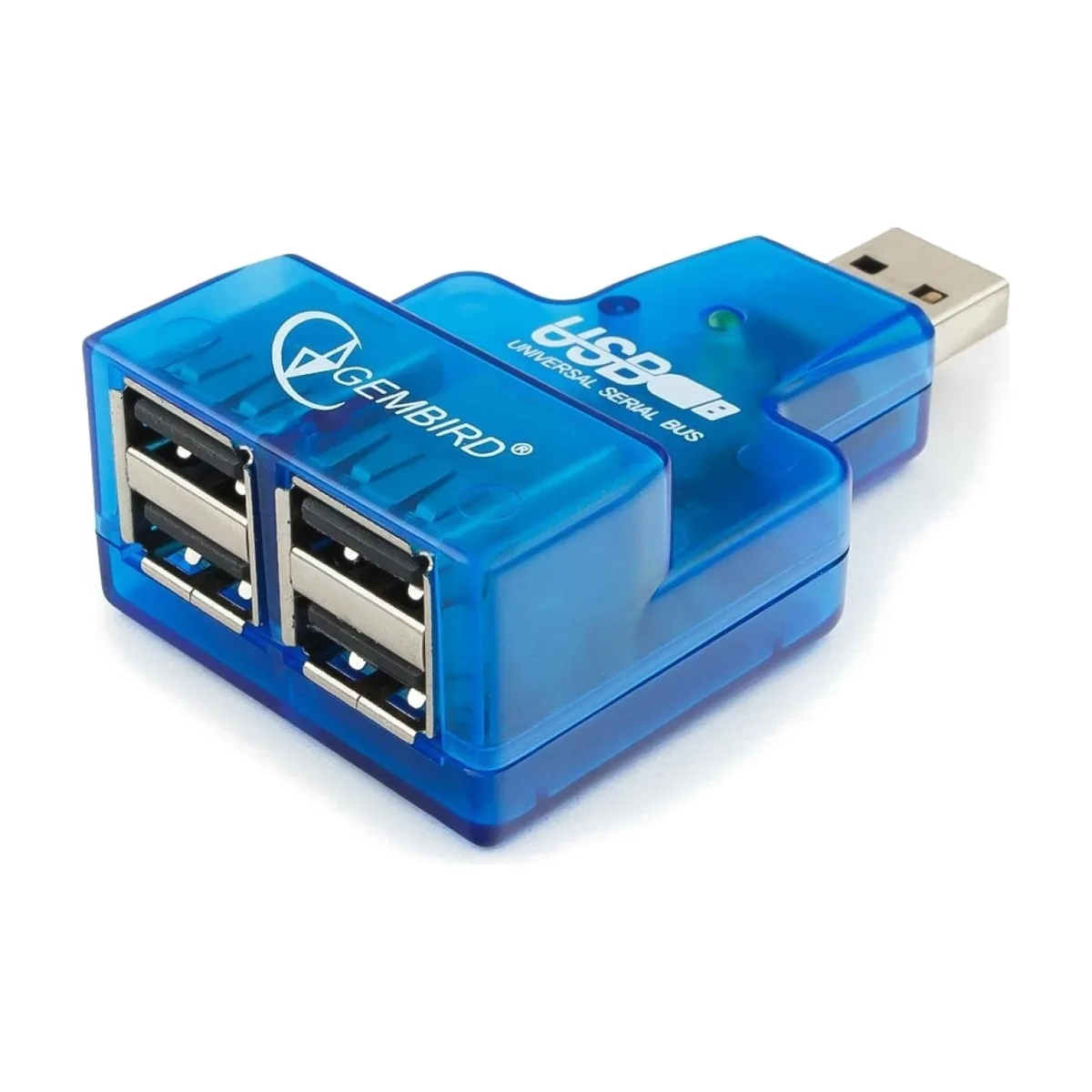 USB-концентратор Gembird UHB-CN224, USB 2.0, Mini USB 2.0 4-port, USB