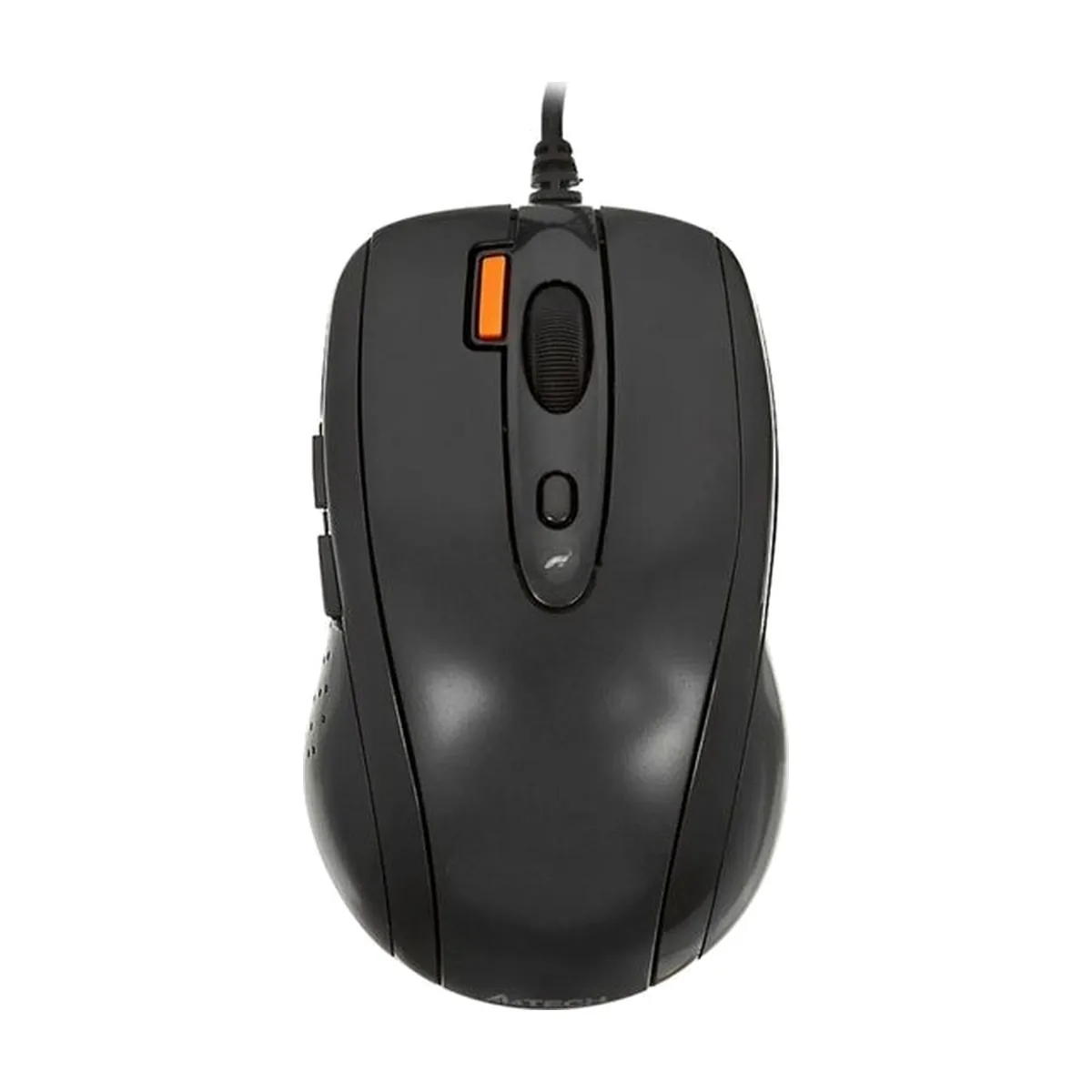 Мышь проводная A4Tech N-70FX черный, 1600 dpi, USB Type-A, кнопки - 7