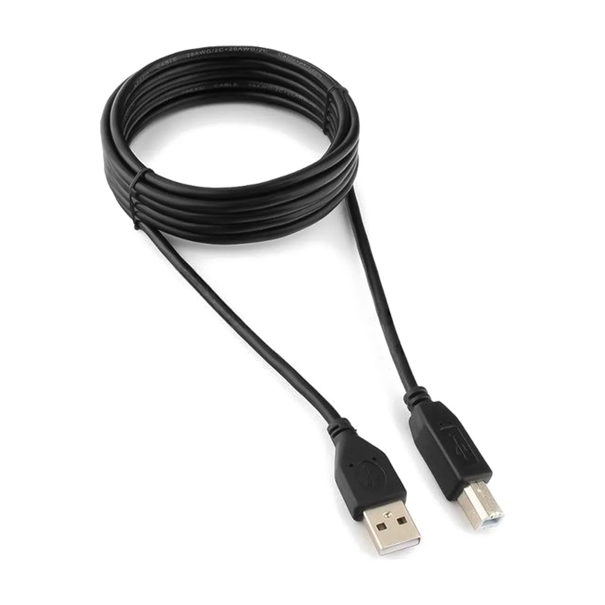 Кабель Gembird USB 2.0 PRO для соед. 3.0м AM/BM позол. контакты, пакет