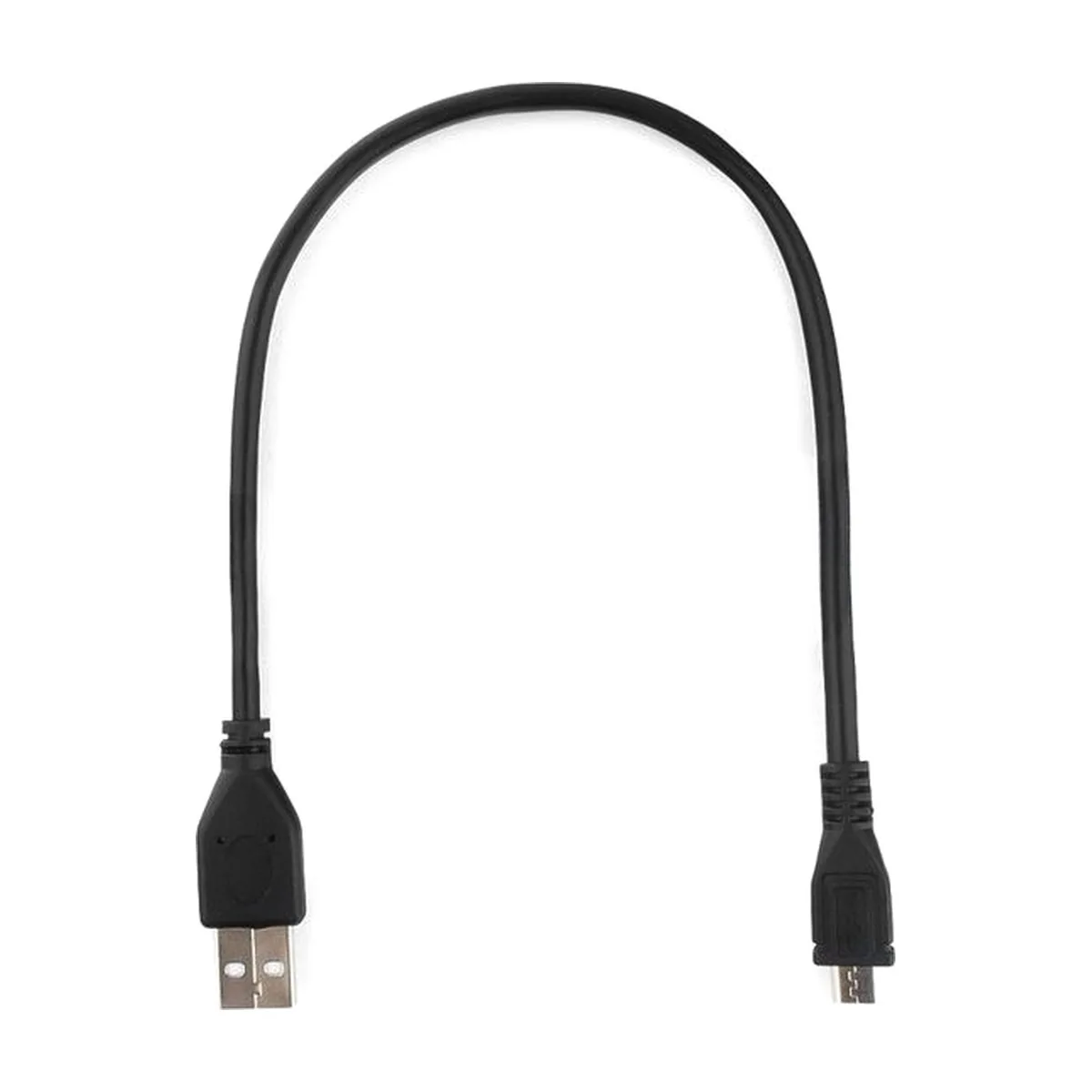 Кабель USB 2.0 Pro Gembird/Cablexpert AM/microBM 5P, 0.3м, экран, черный, пакет
