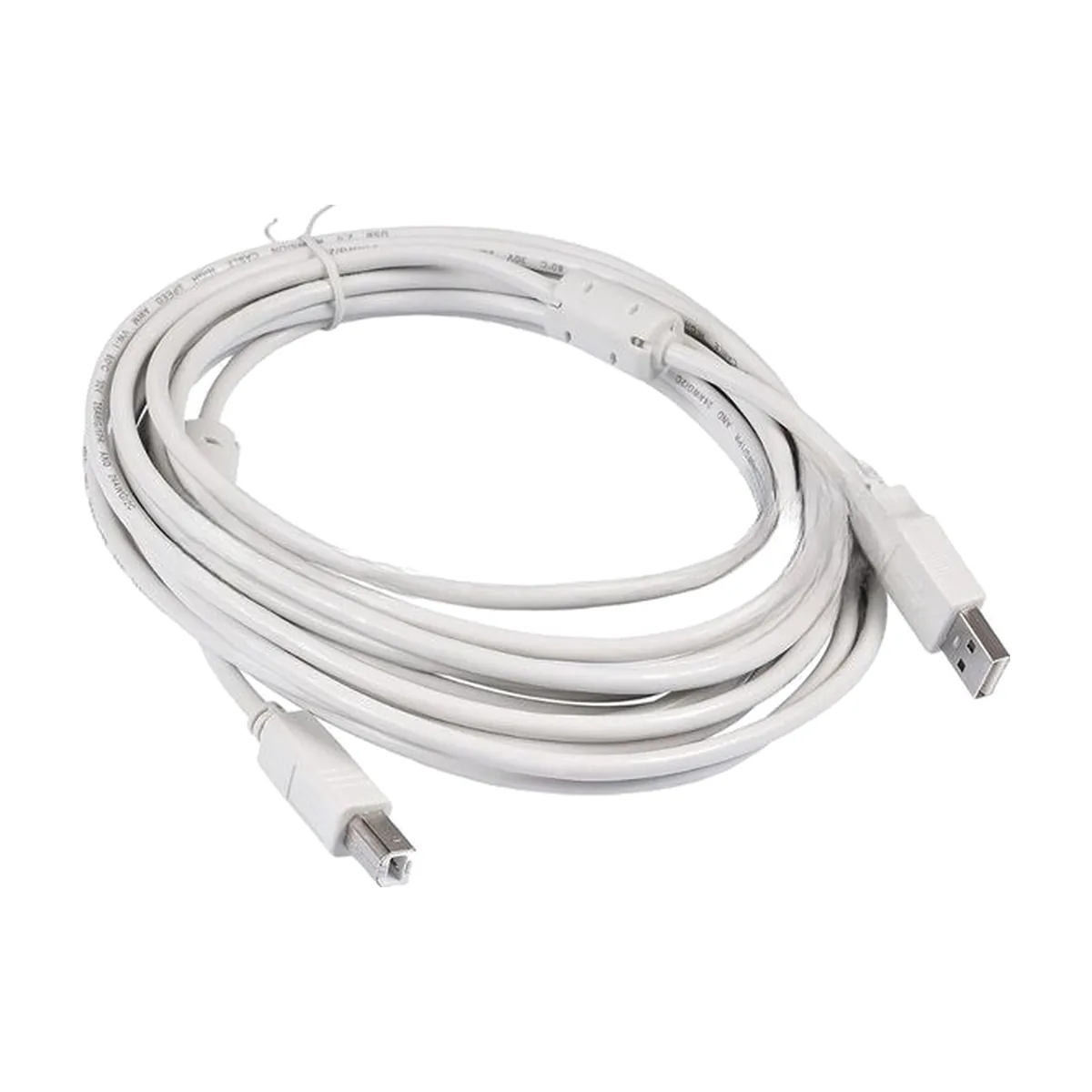 Кабель USB2.0 Buro USB A (m)/USB B (m) 5м феррит.кольца