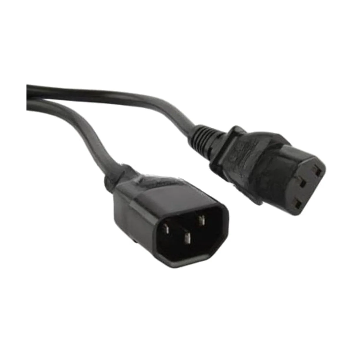Кабель питания Hyperline монитор-компьютер IEC 320 C13 - IEC 320 C14 (3x0.75), 3 м