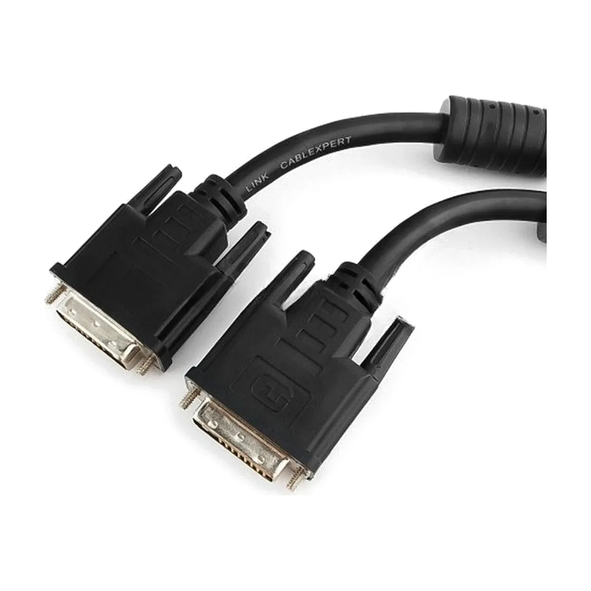 Кабель DVI-D single link Gembird/Cablexpert, 19M/19M, 1.8м, черный, экран, феррит.кольца, пакет (CC-DVI-BK-6)
